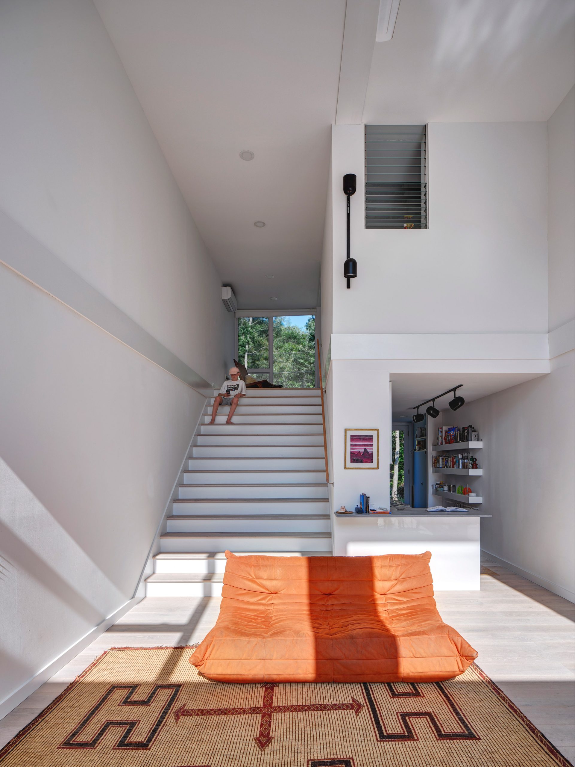 Ligne Roset sofa in Amagansett Modular holiday home