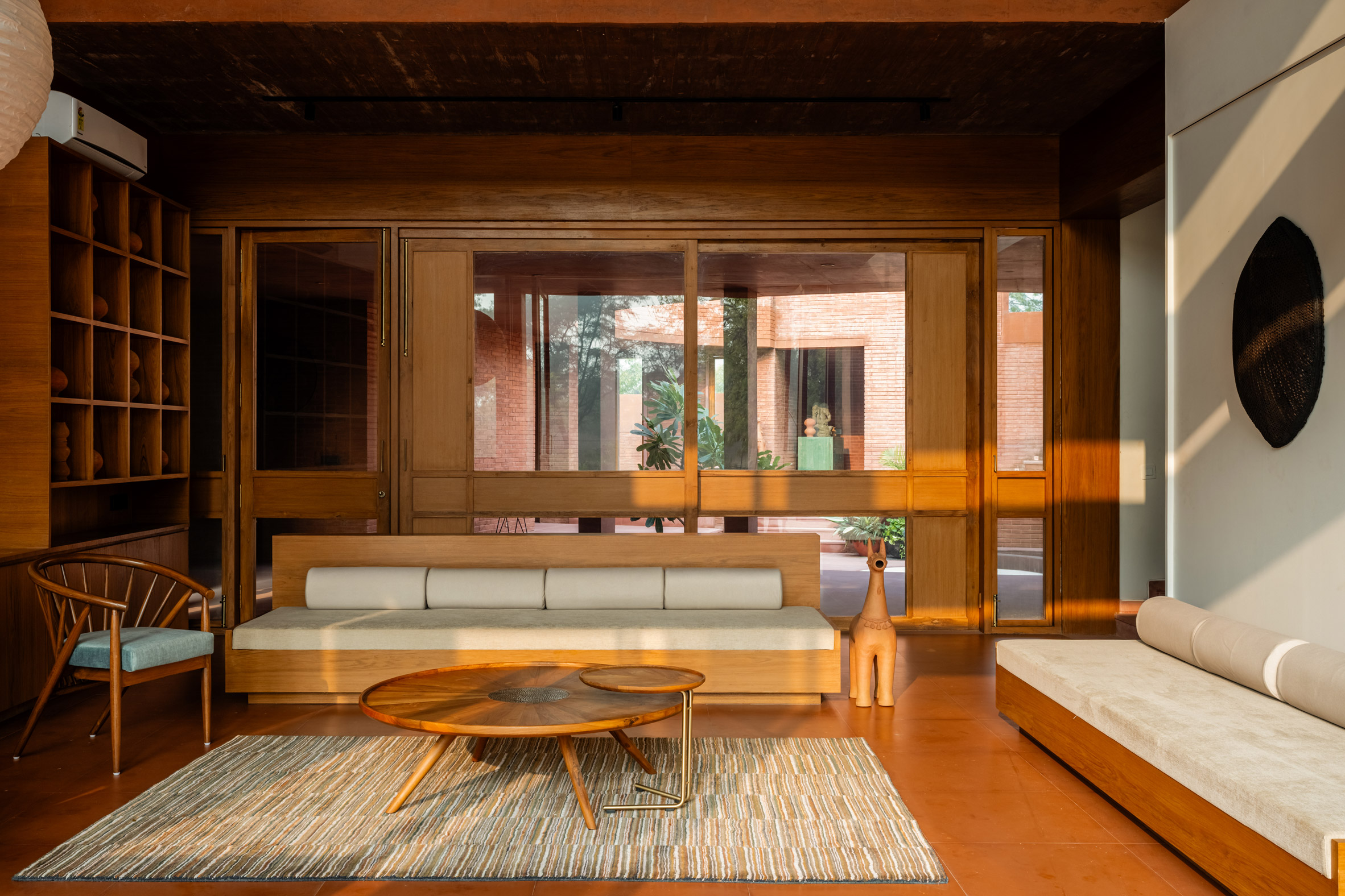 Living room in Indian villa