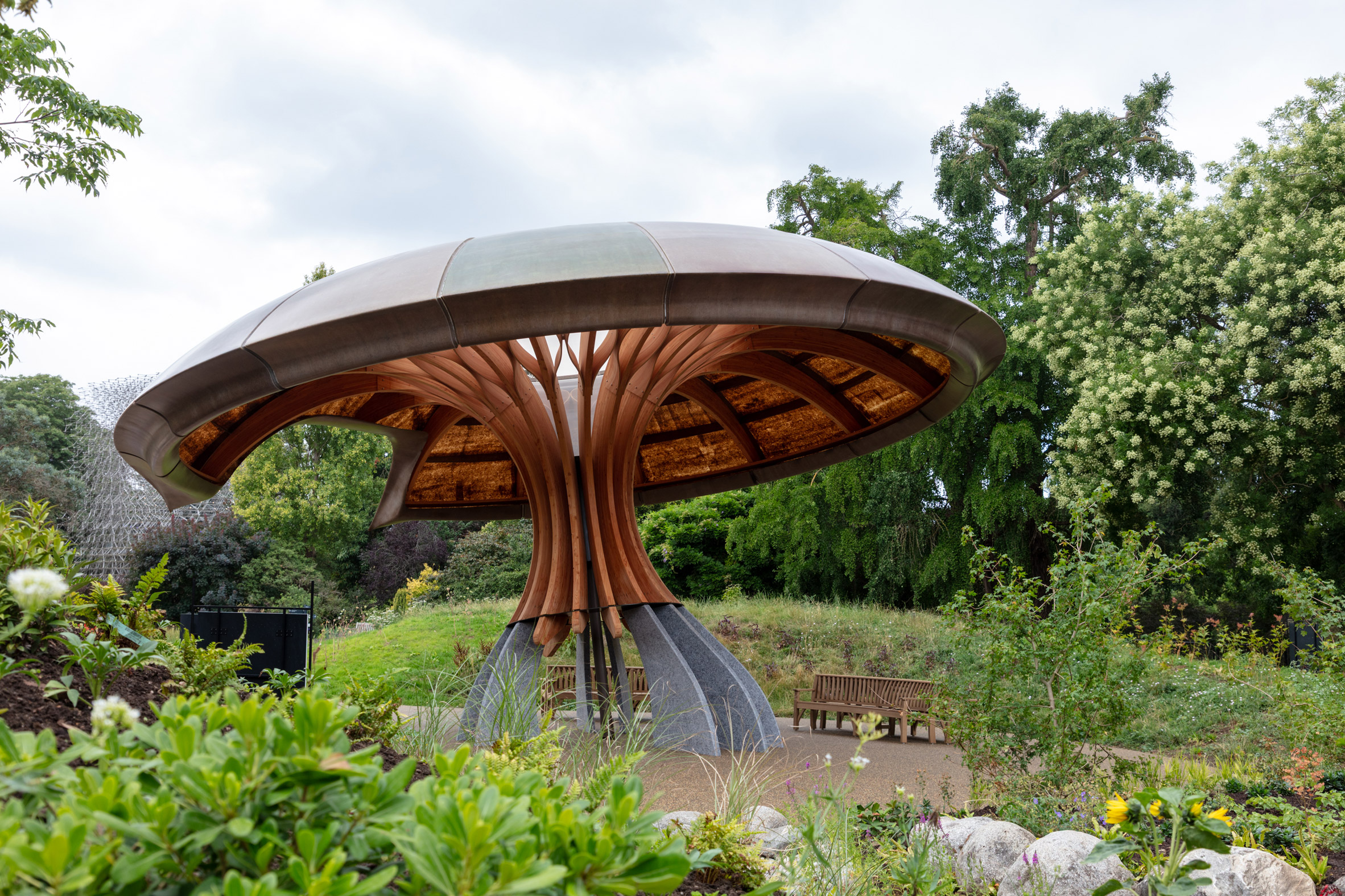 Carbon Garden Pavilion by Mizzi Studio