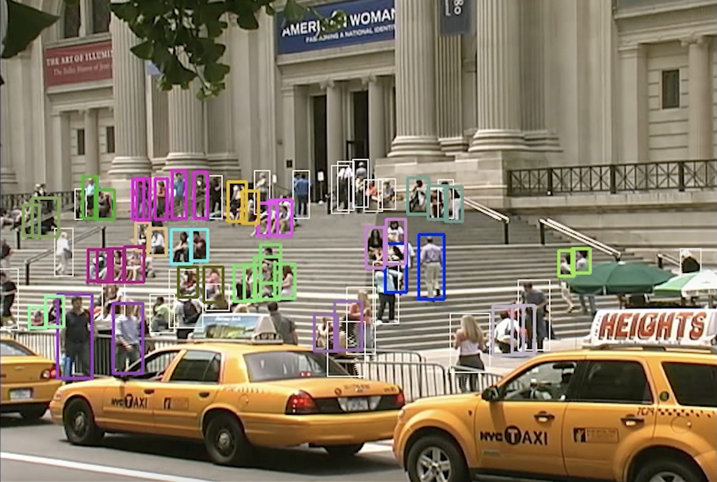 Still from the Street Scores video by MIT Senseable City Lab