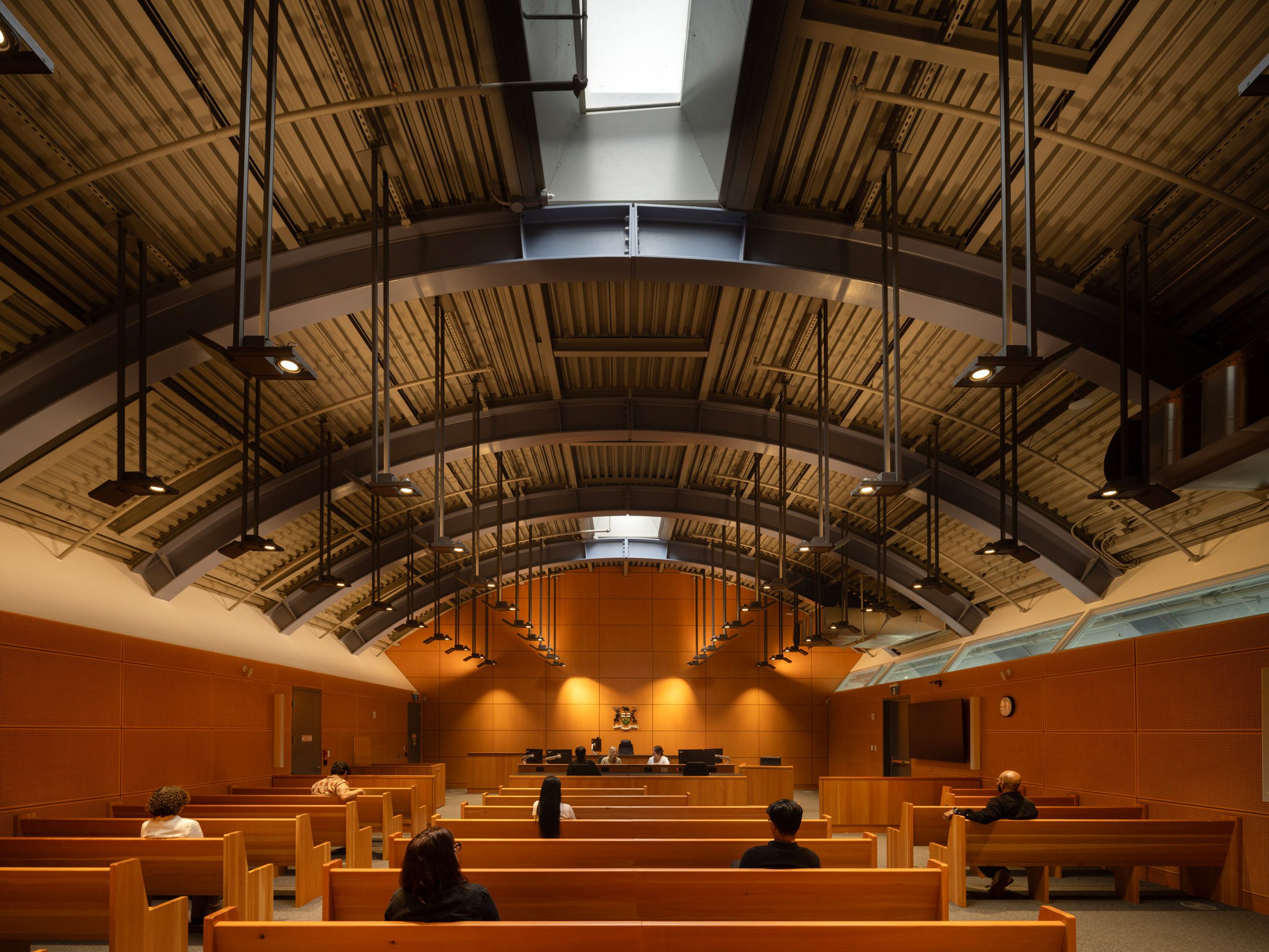 Vaulted ceilings in St Lawrence Market North