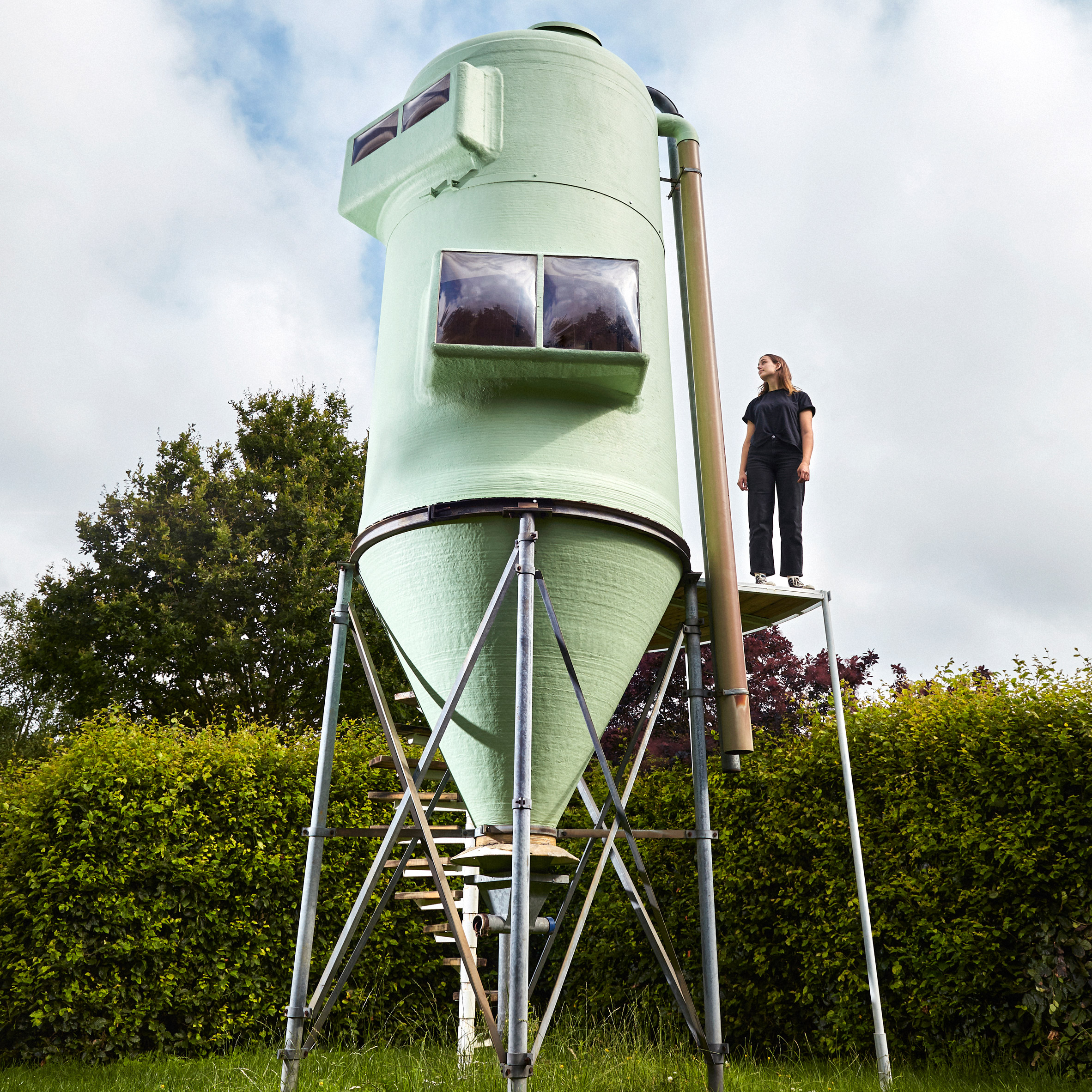 Silo Living micro home by Stella van Beers