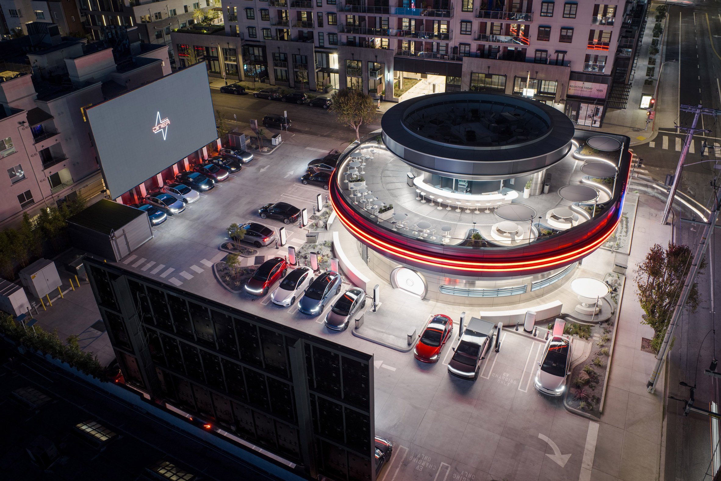 Tesla Diner by Stantec