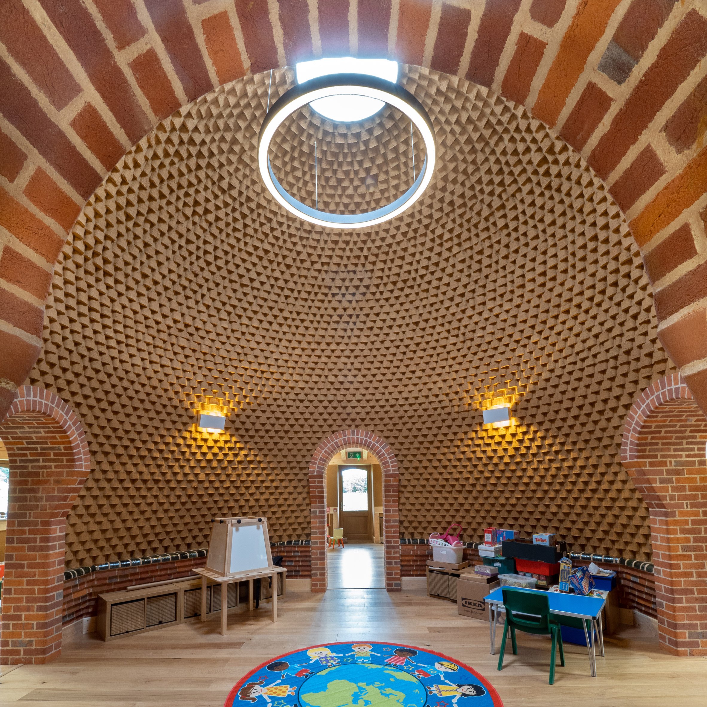 Nursery with dome built from Strocks