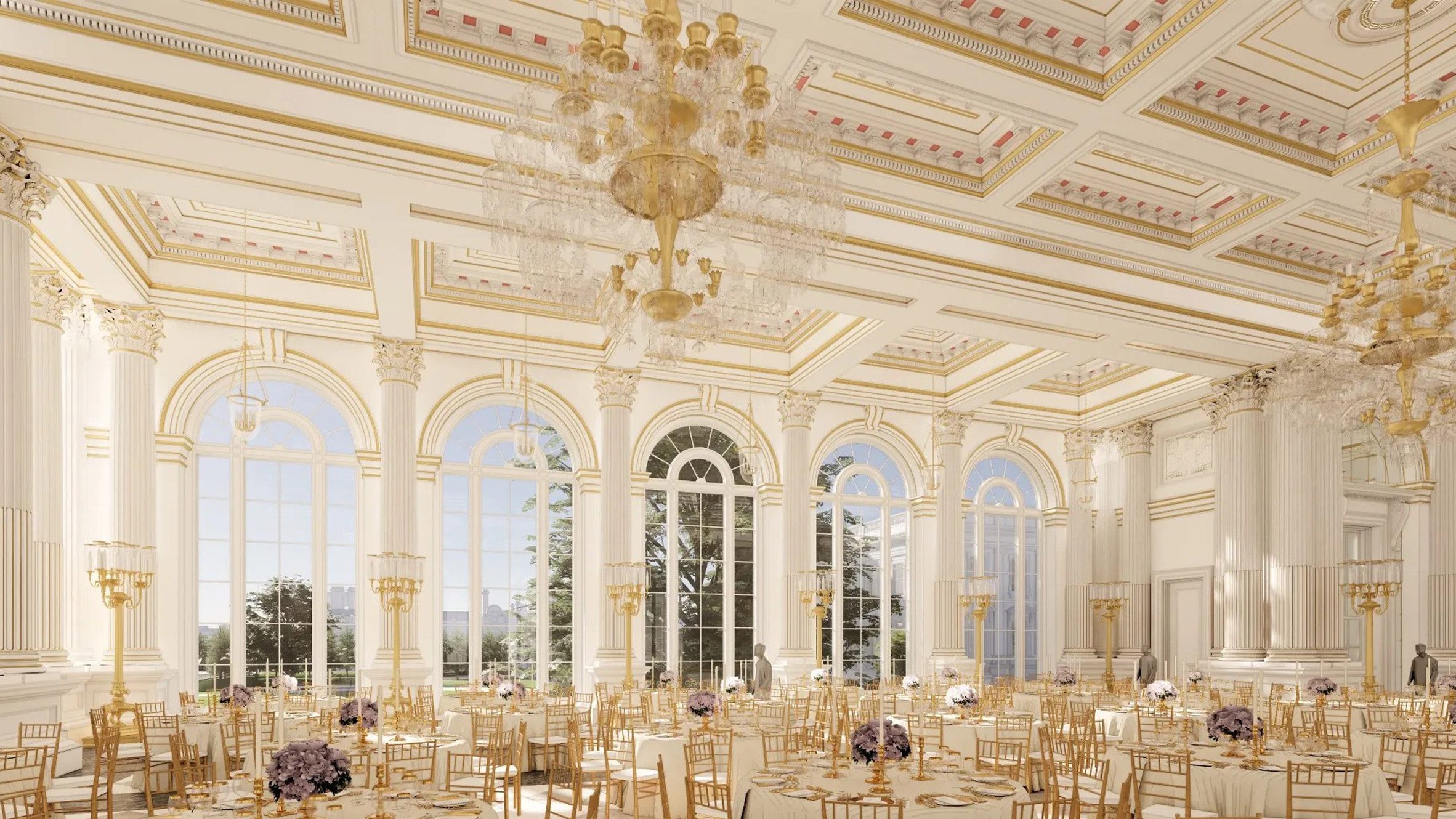 White House interior renovation