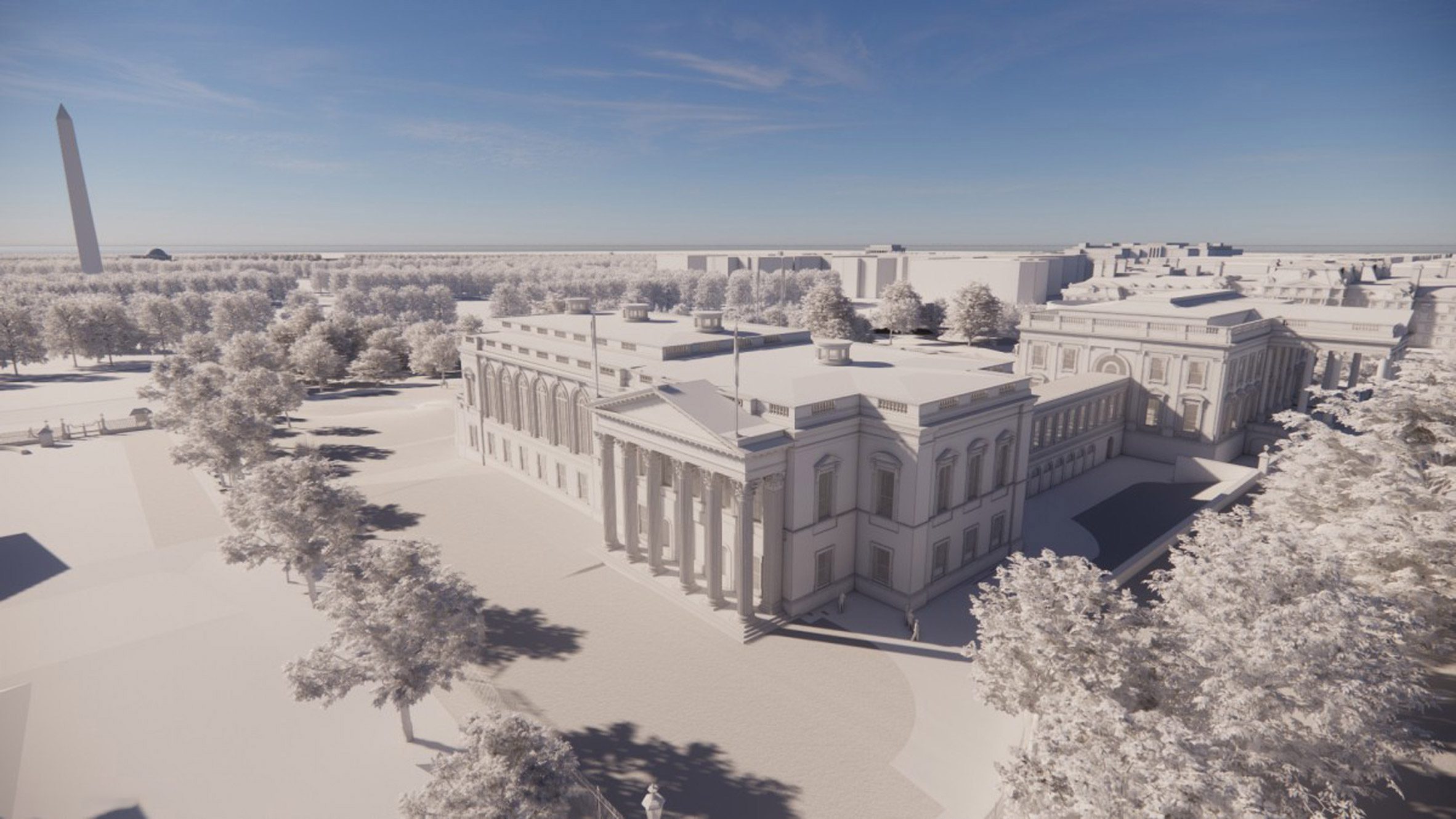 White House expansion by McCrery Architects