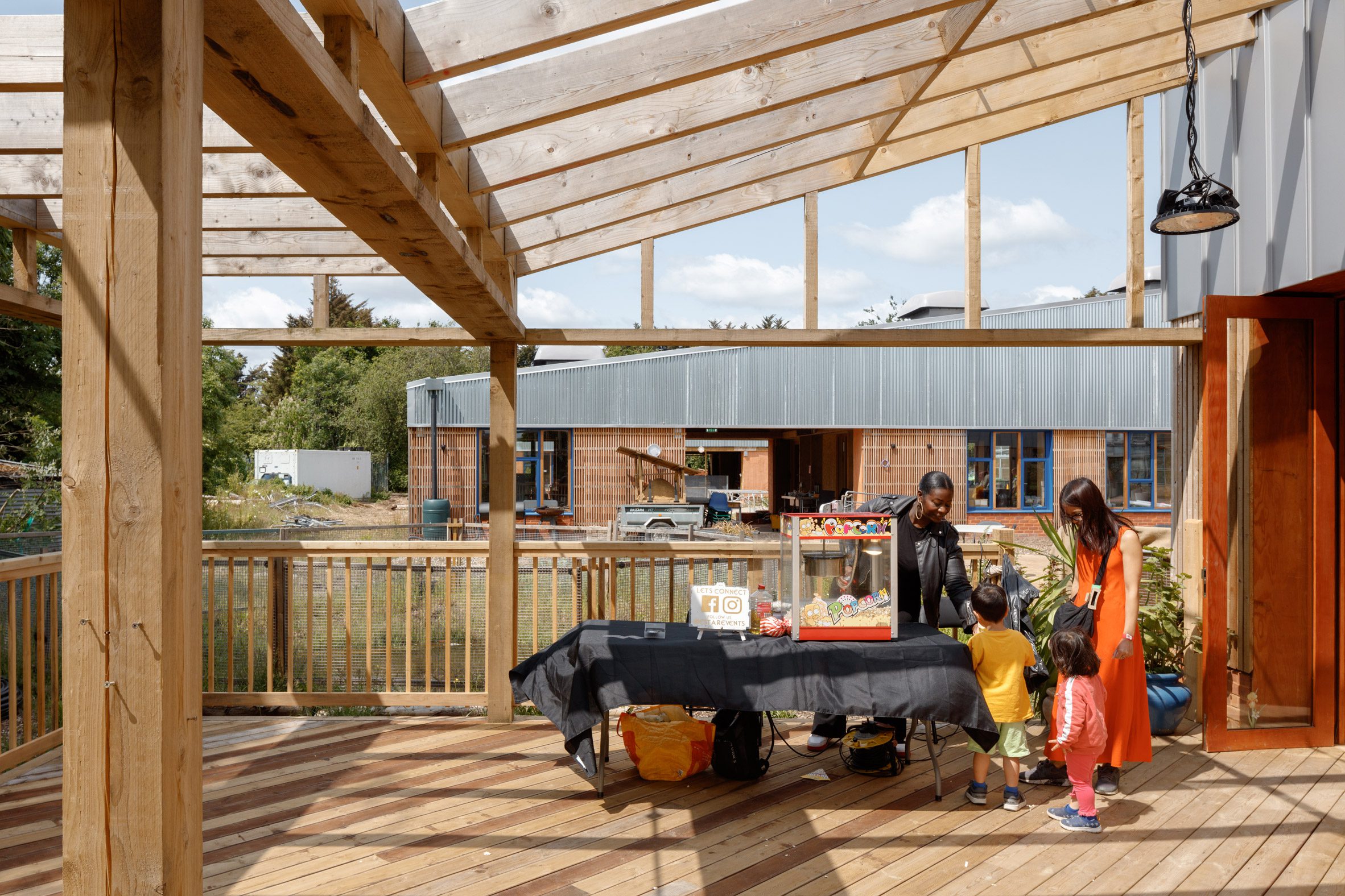 Wolves Lane Centre by Material Cultures and Studio Gil