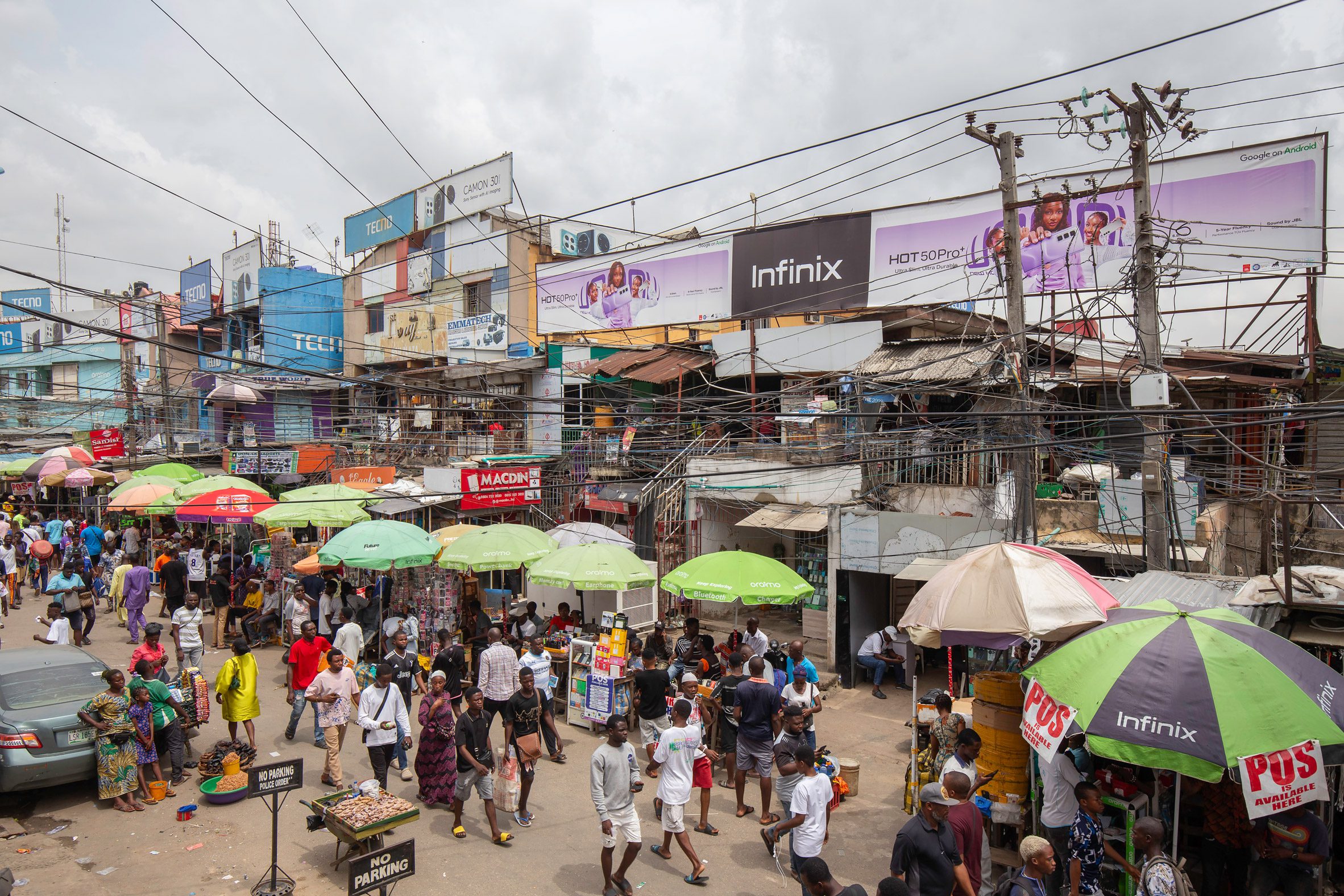 Photo of Lagos market