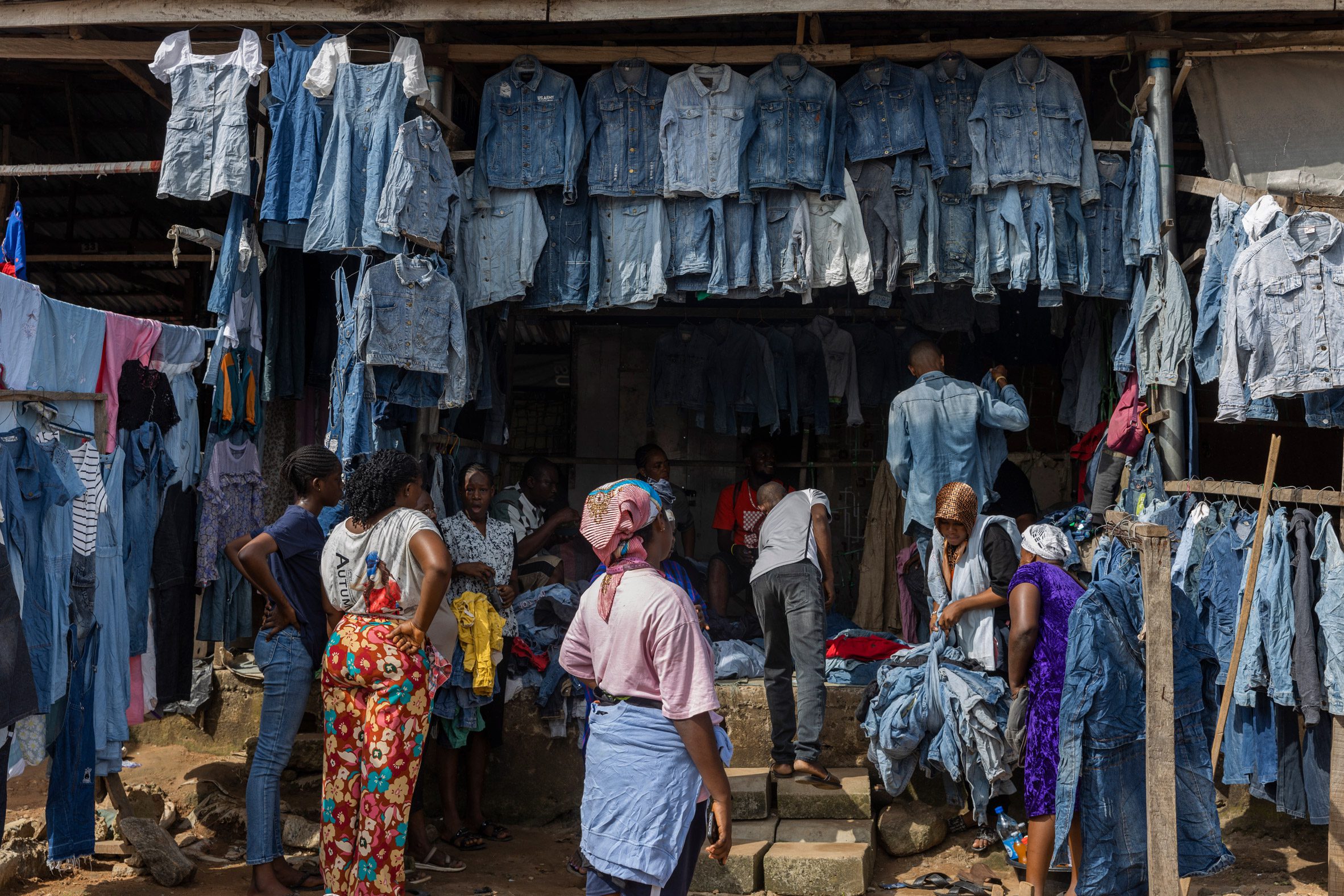 Photo of Lagos market 