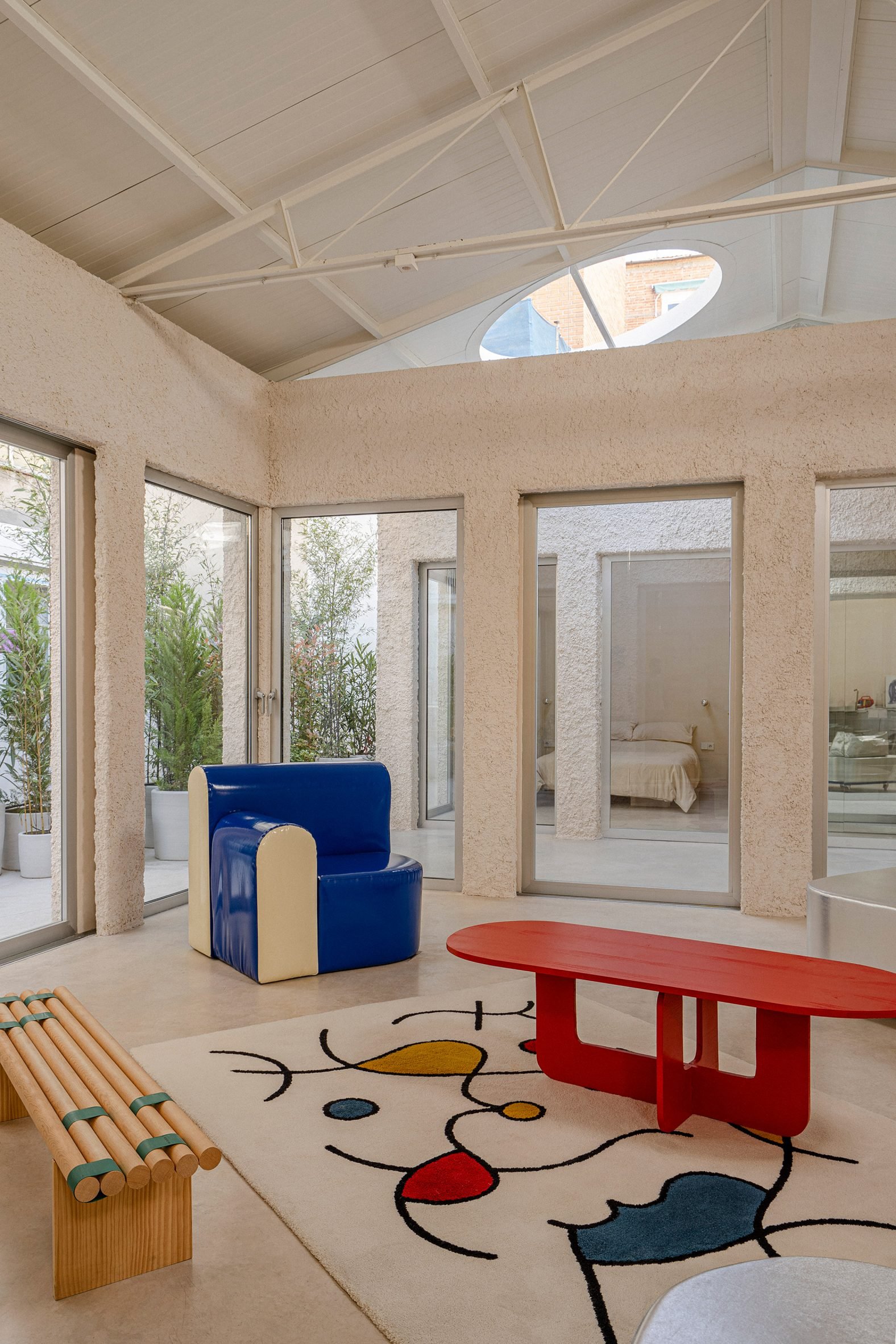 Interior view of the Patio events space in Madrid