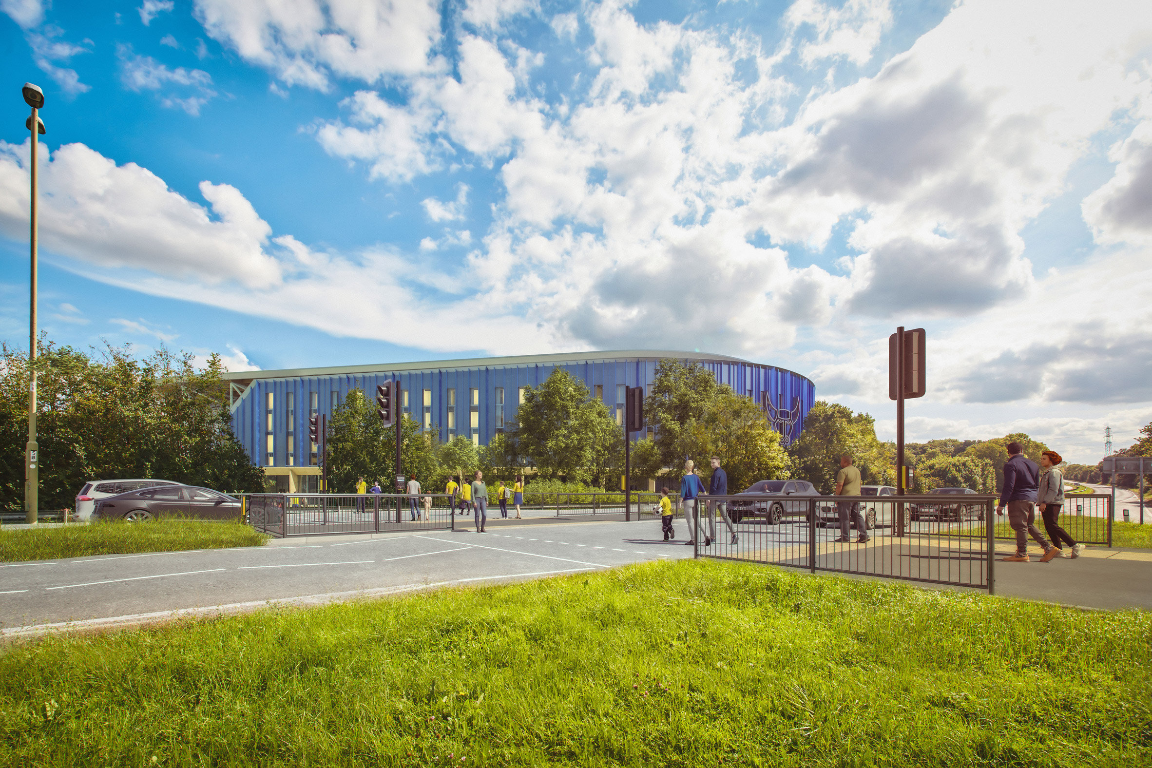 Stadium in Oxford by Ridge and Partners and AFL Architects