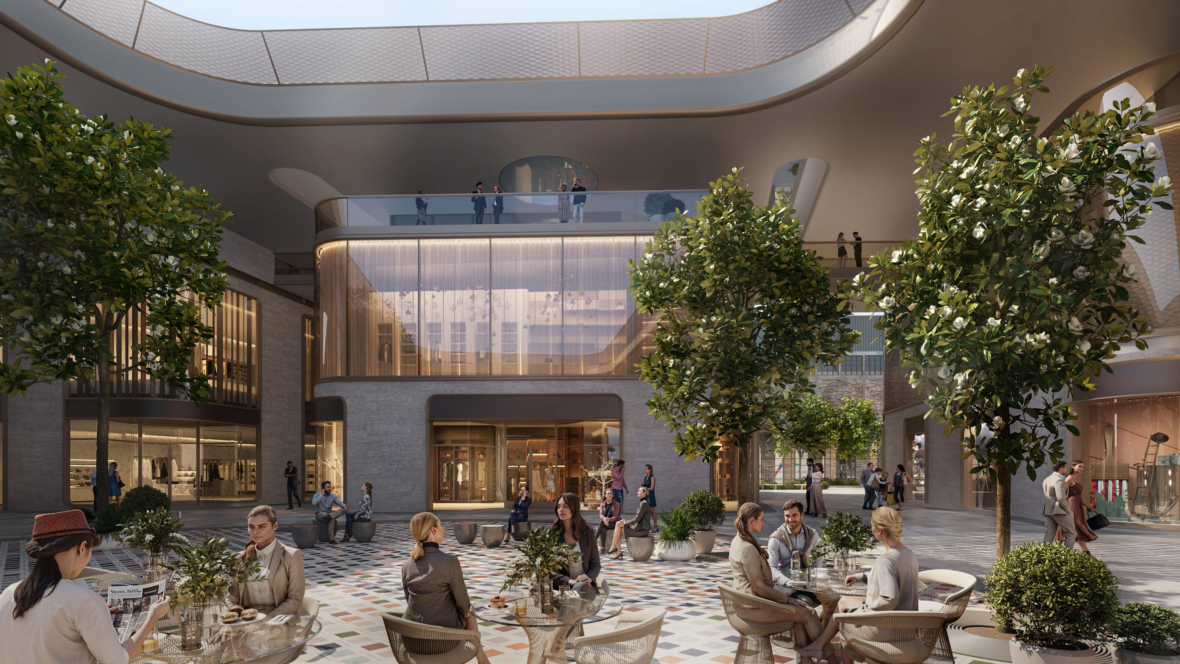 Render of Istanbul retail complex