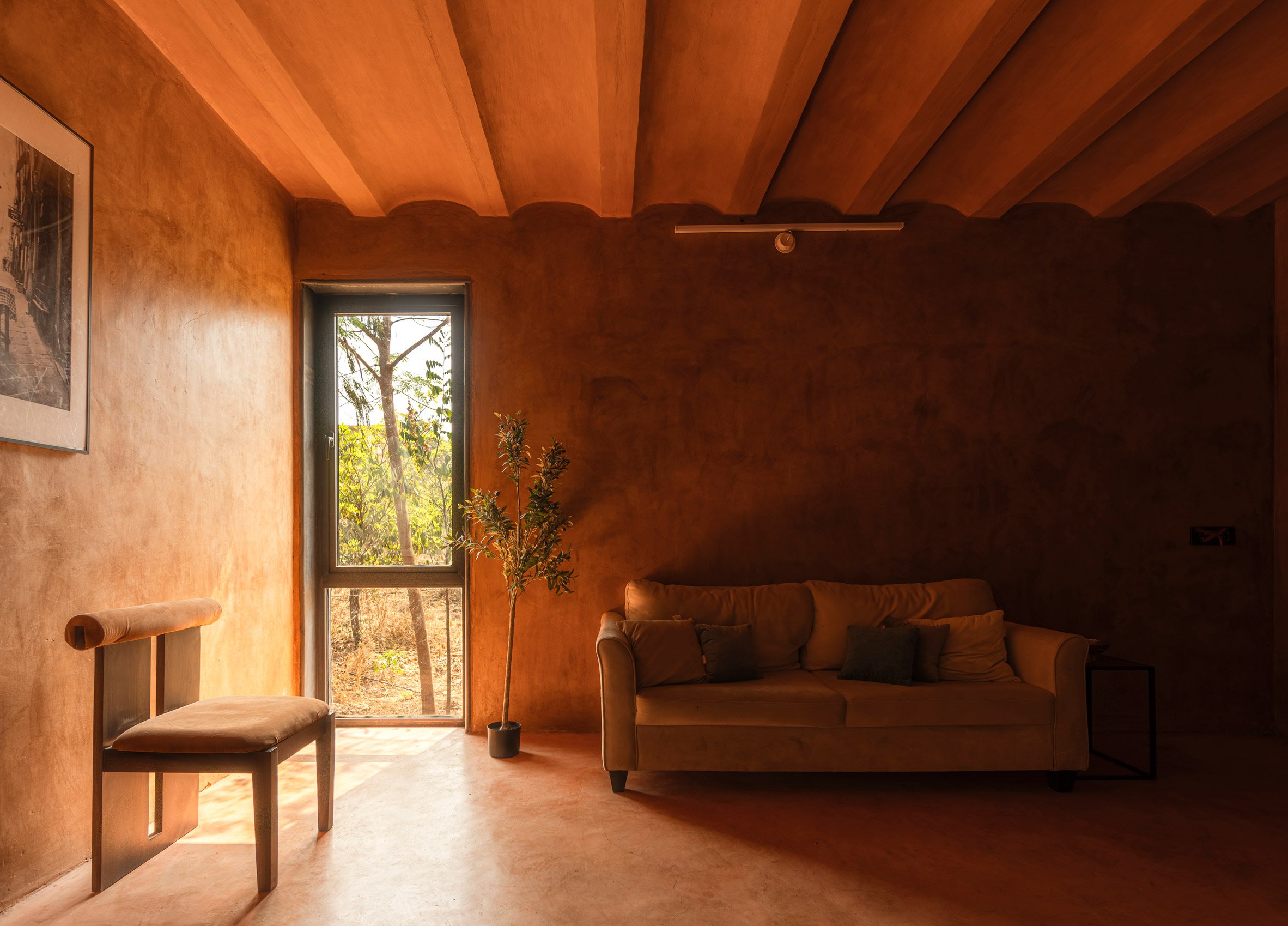 Interior of Soil and Soul Studio by Iki Builds
