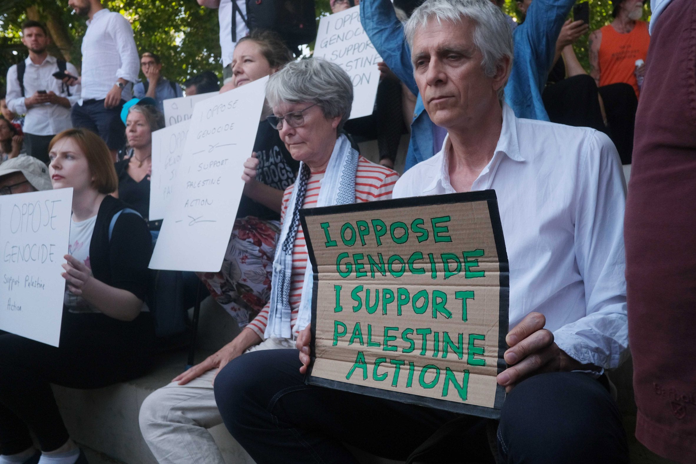 Architects protesting