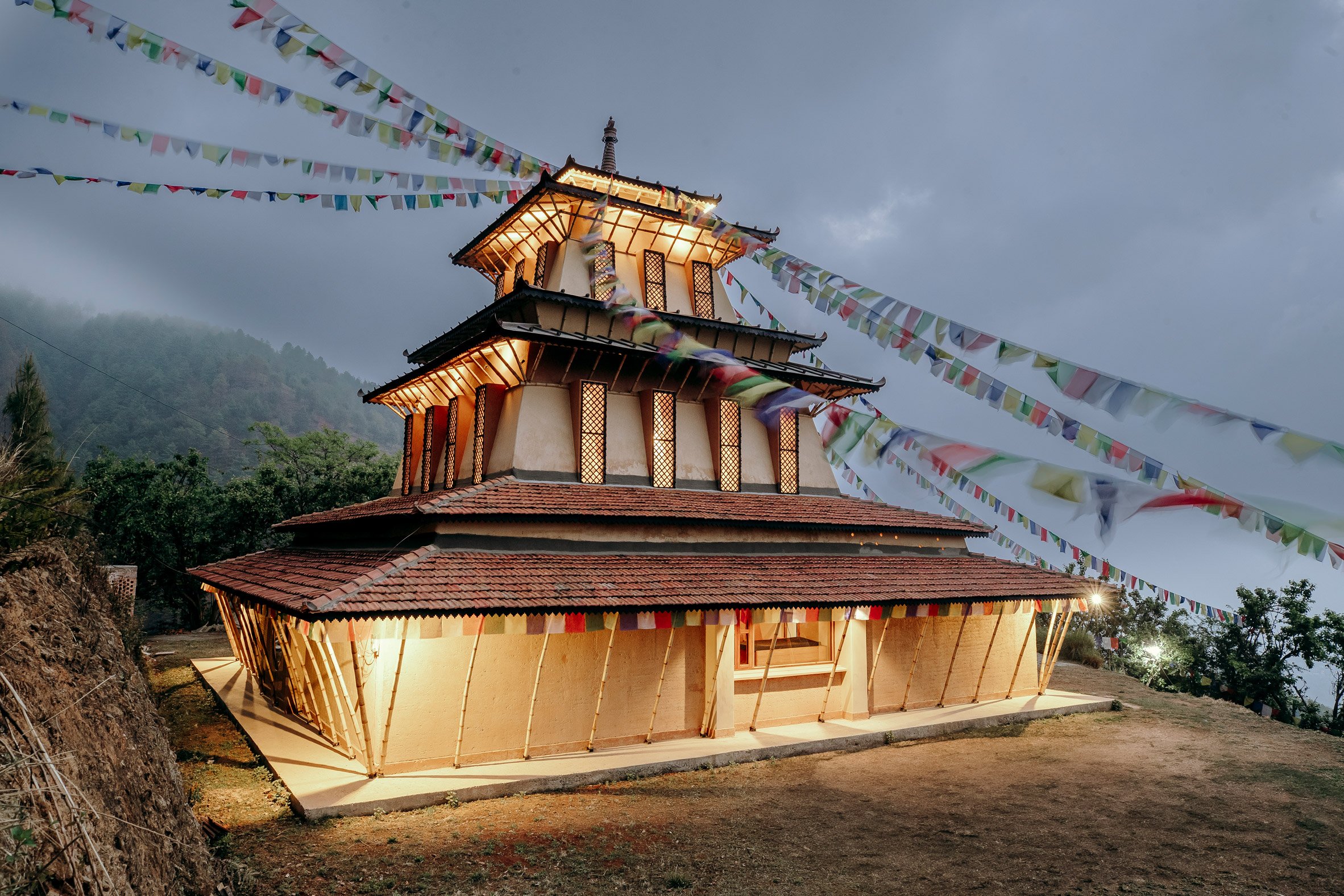 Bamboo Mahamudra Meditation Centre by Abari