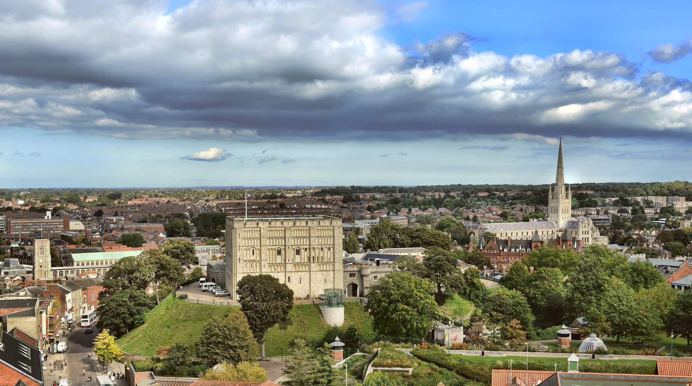 Norwich Castle restoration by Feilden and Mawson