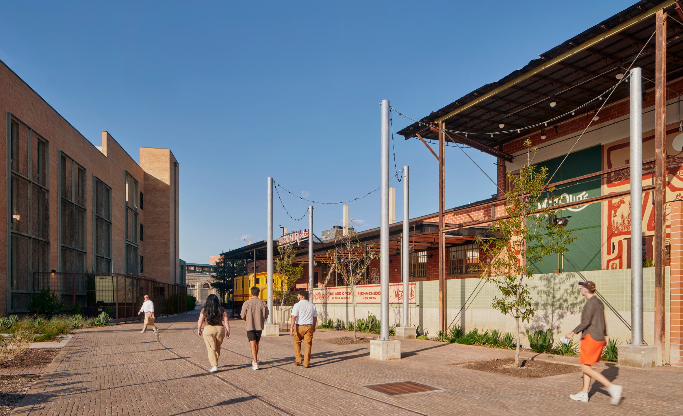 Food hall in Texas