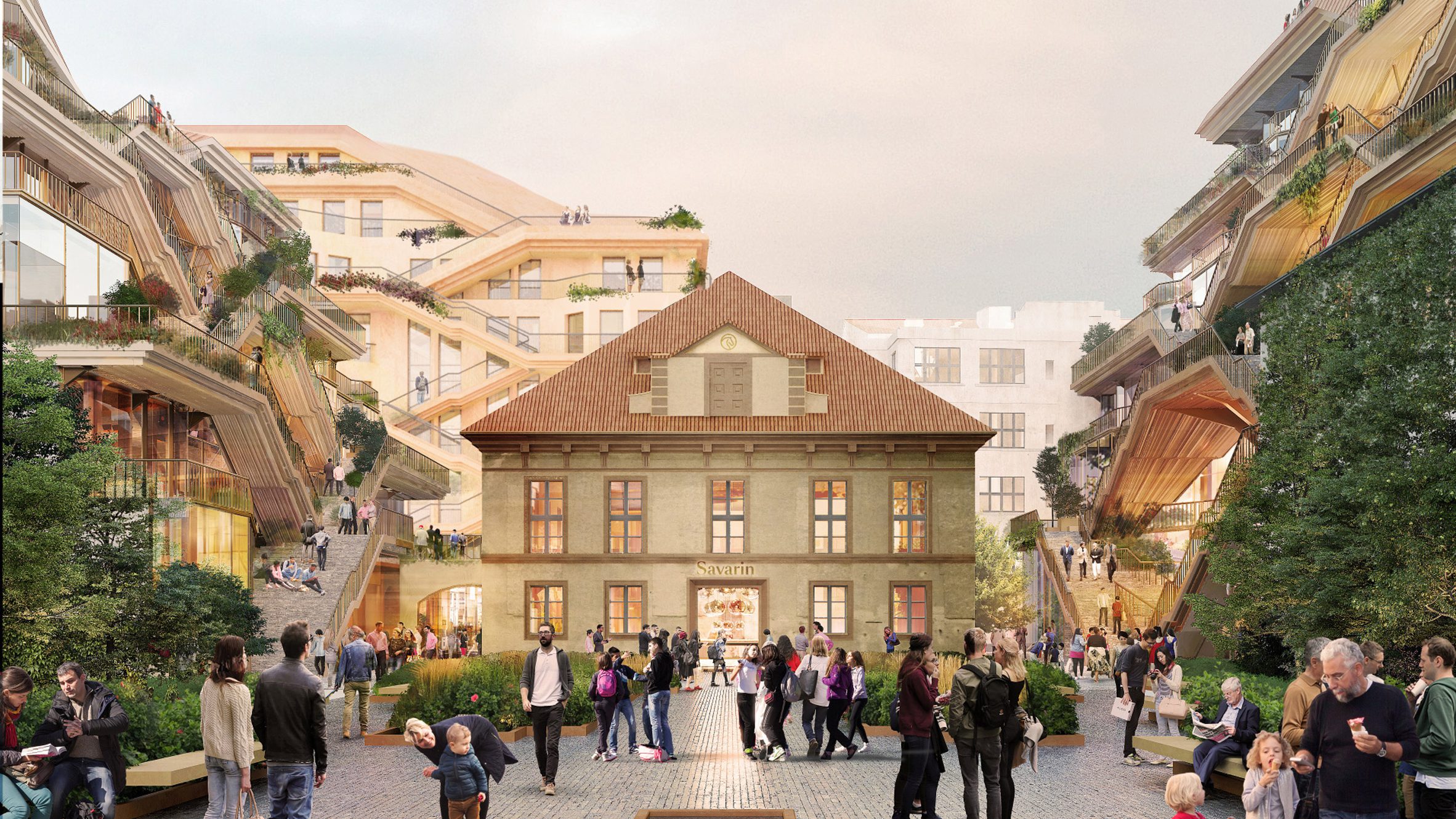 Savarin development in Prague by Heatherwick Studio