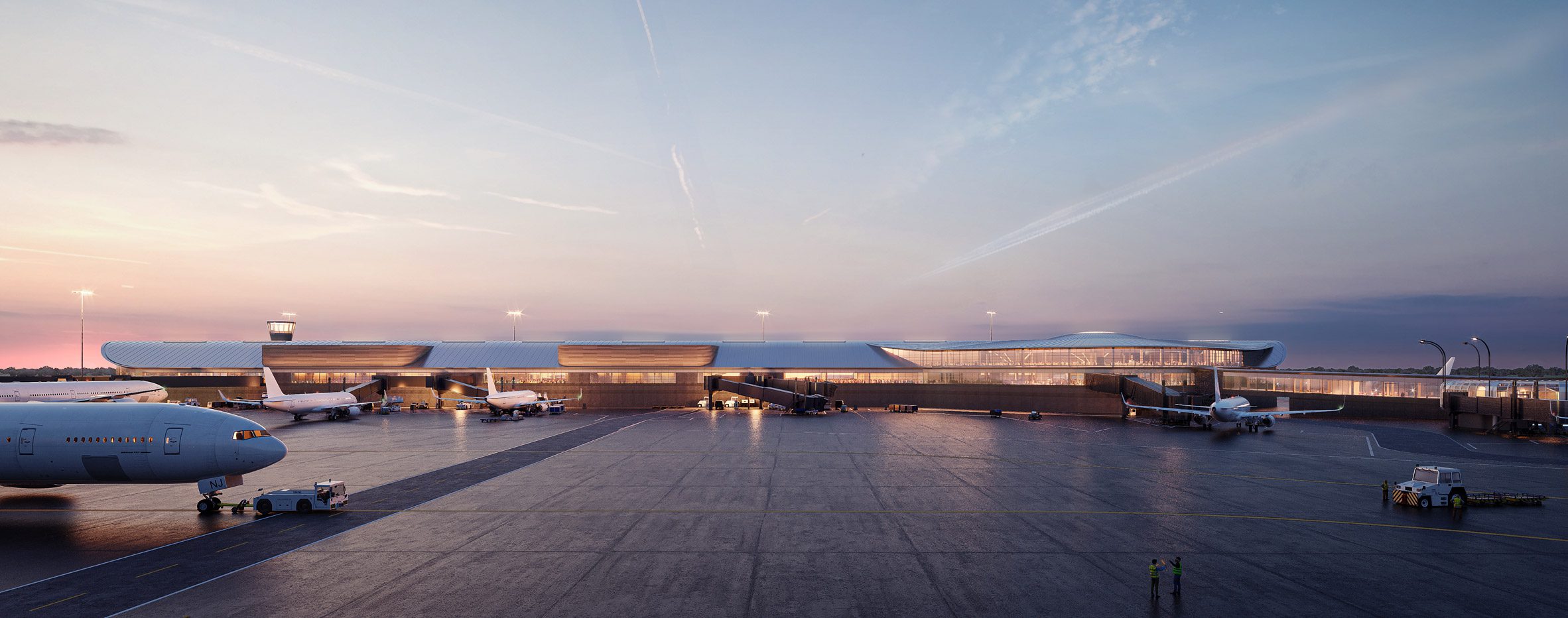 SOM Concourse D in Chicago