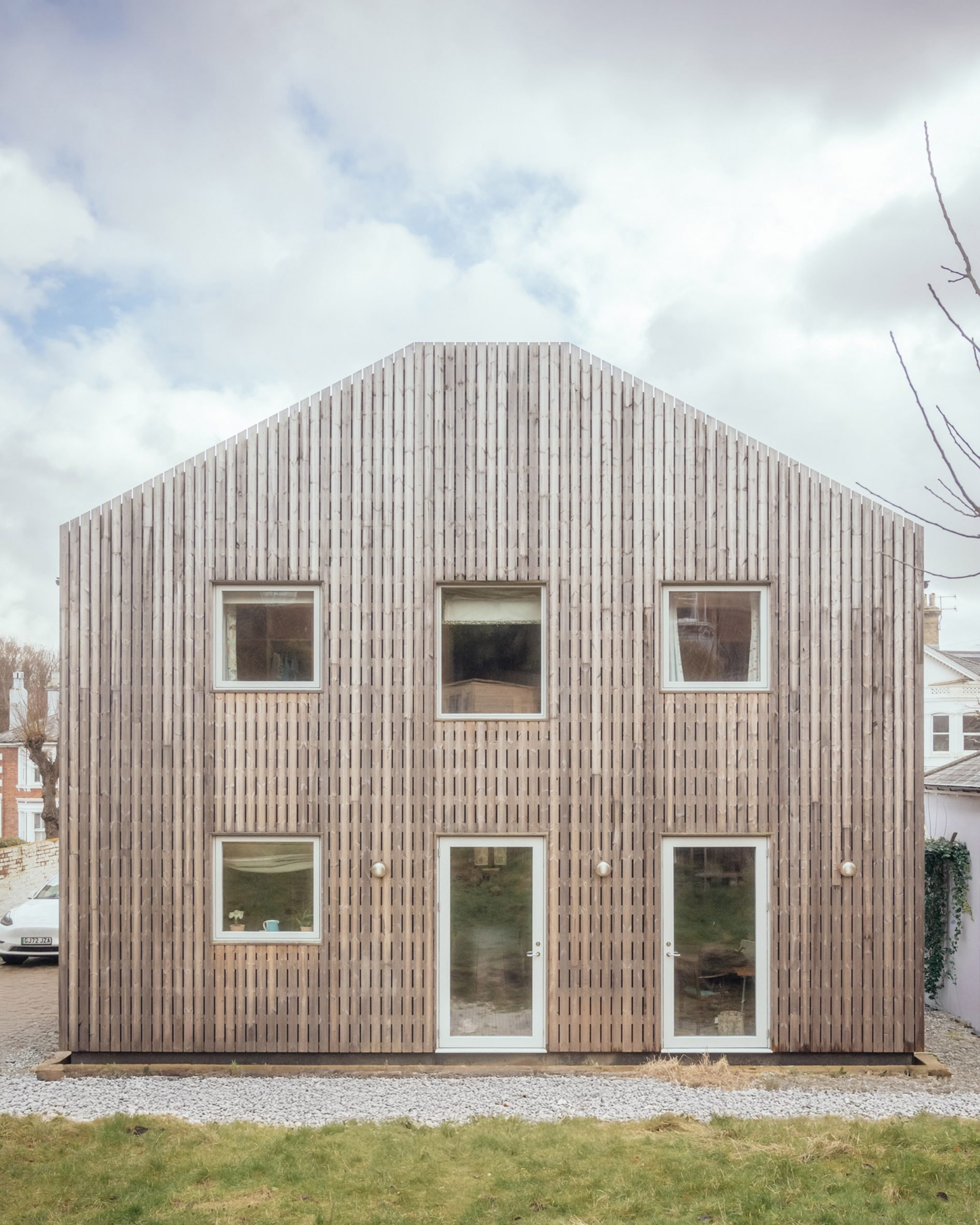 Rear elevation of Meadow Road house extension