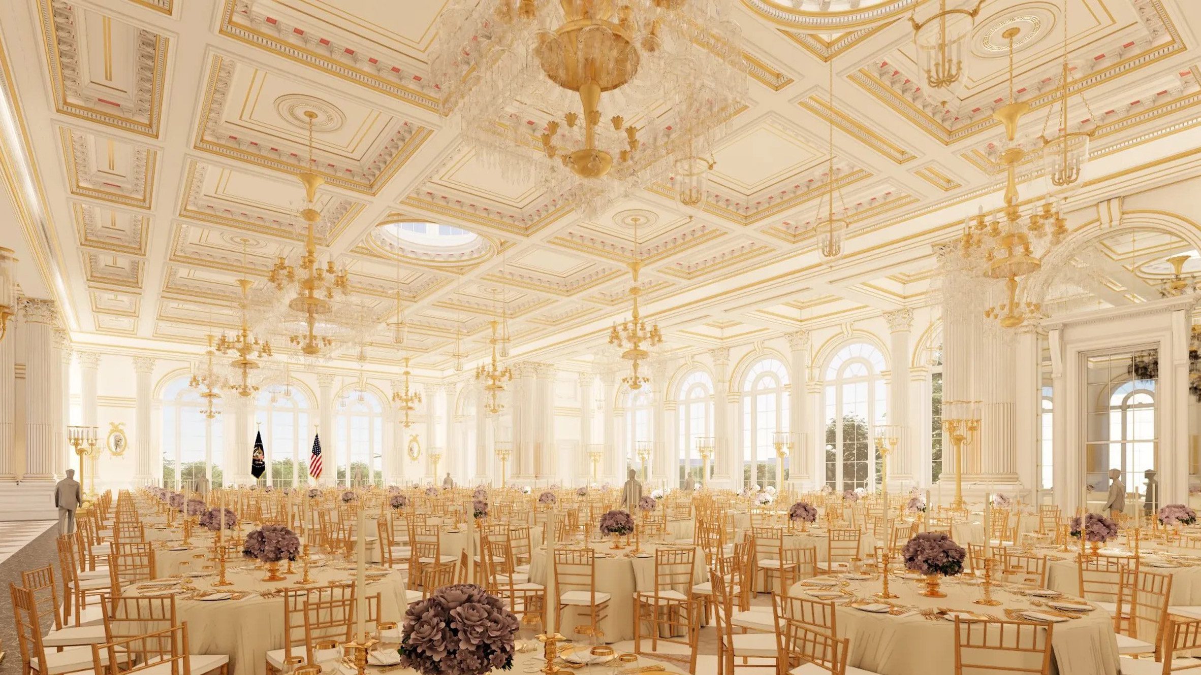 White House interior renovation