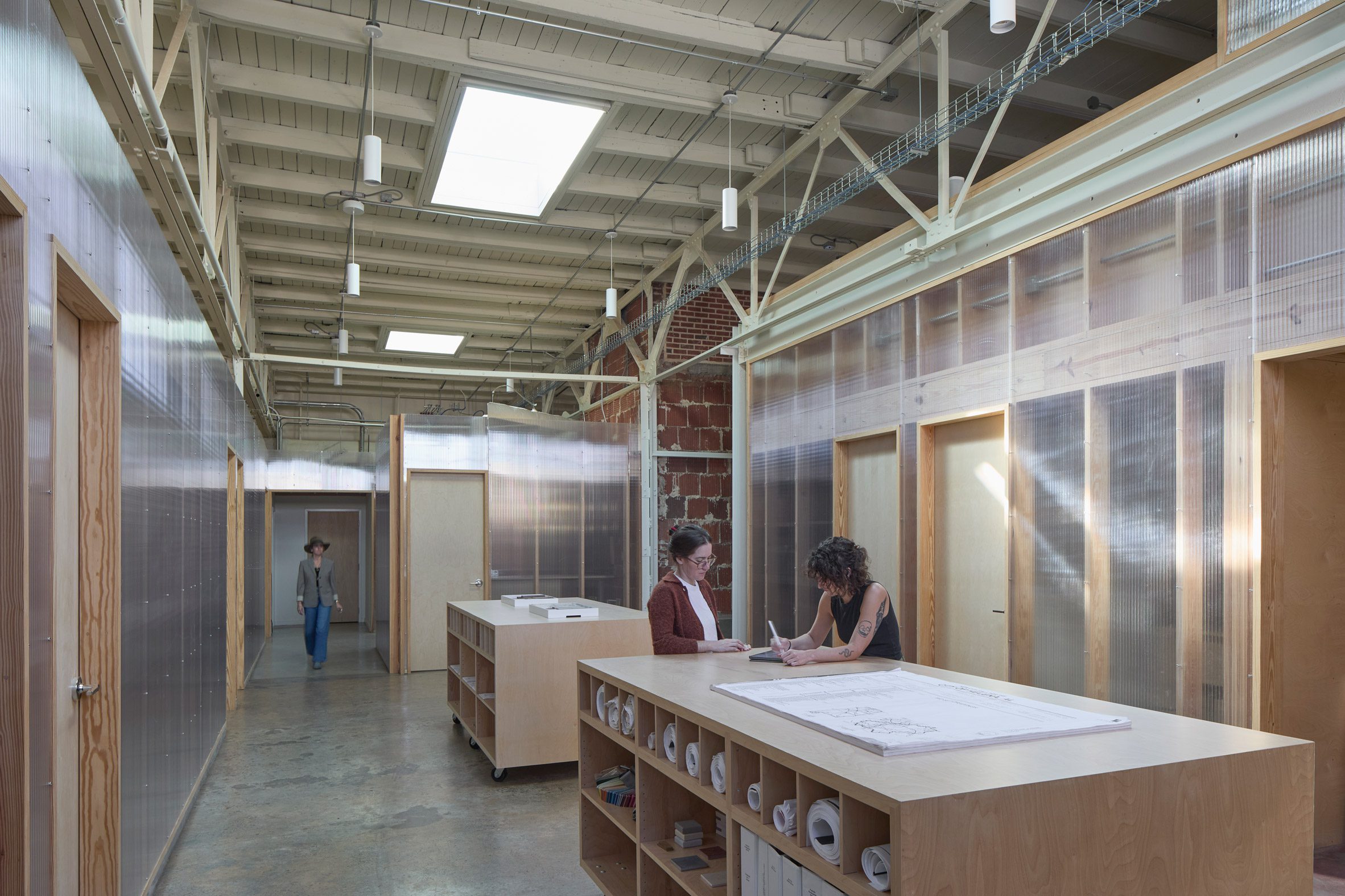 Renovated building in Birmingham by David Baker Architects