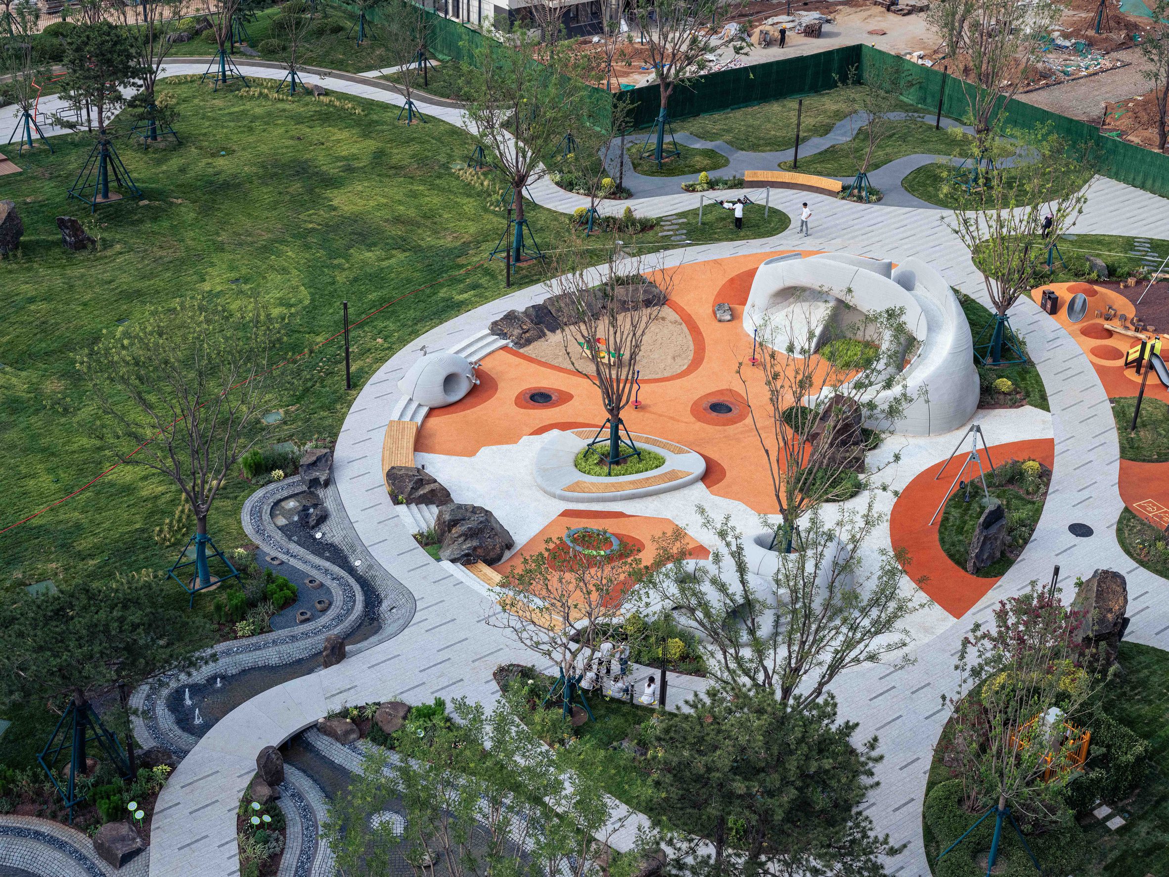 View of Boulder Park by XISUI Design
