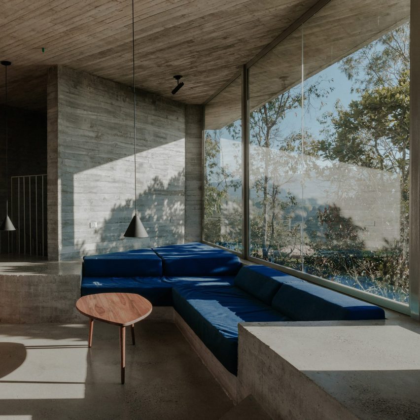 Eight interiors where built-in sofas become one with the walls