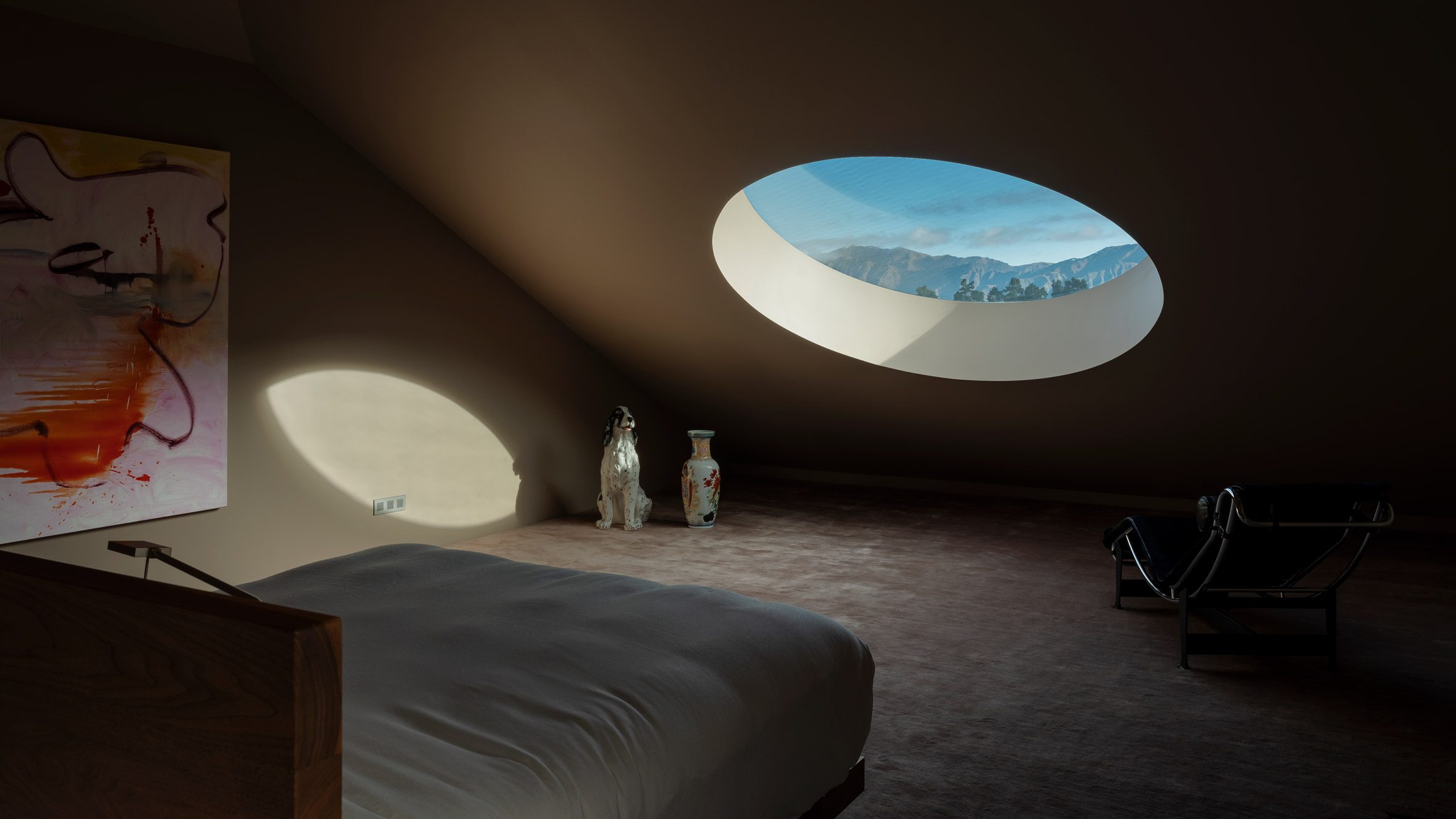 Interior of Openfield House