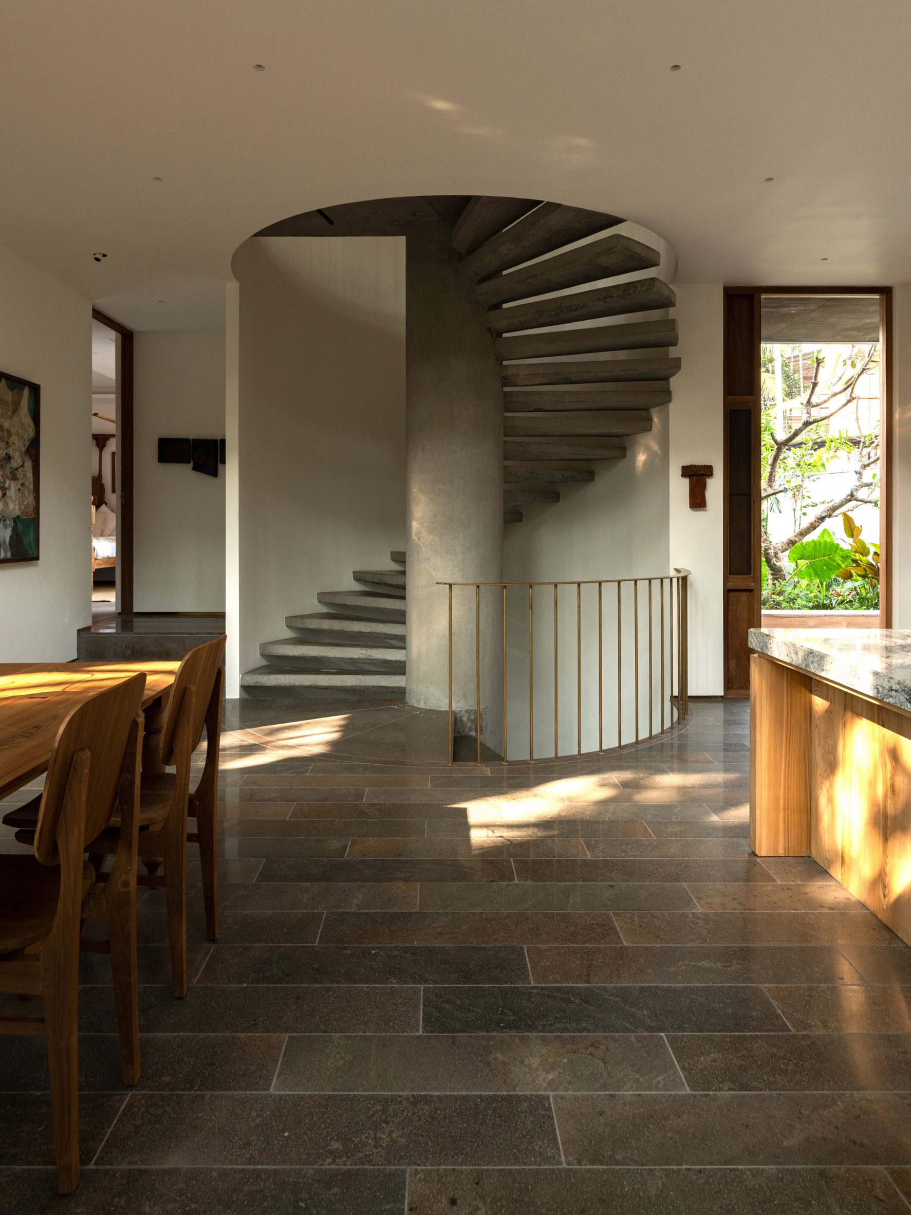 Spiral staircase