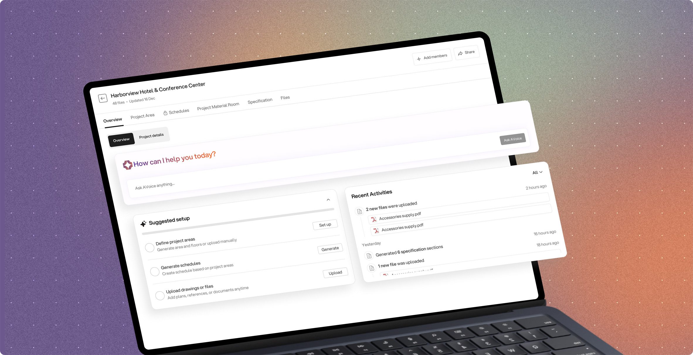 Avoice platform