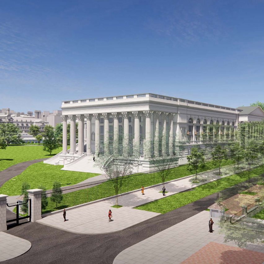 More White House ballroom renderings revealed as CFA approves designs