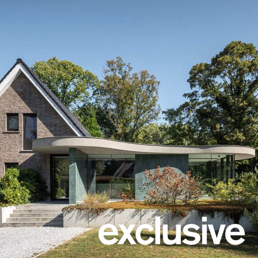 Studio Okami Architecten updates Belgian home with The Garden Pavilion