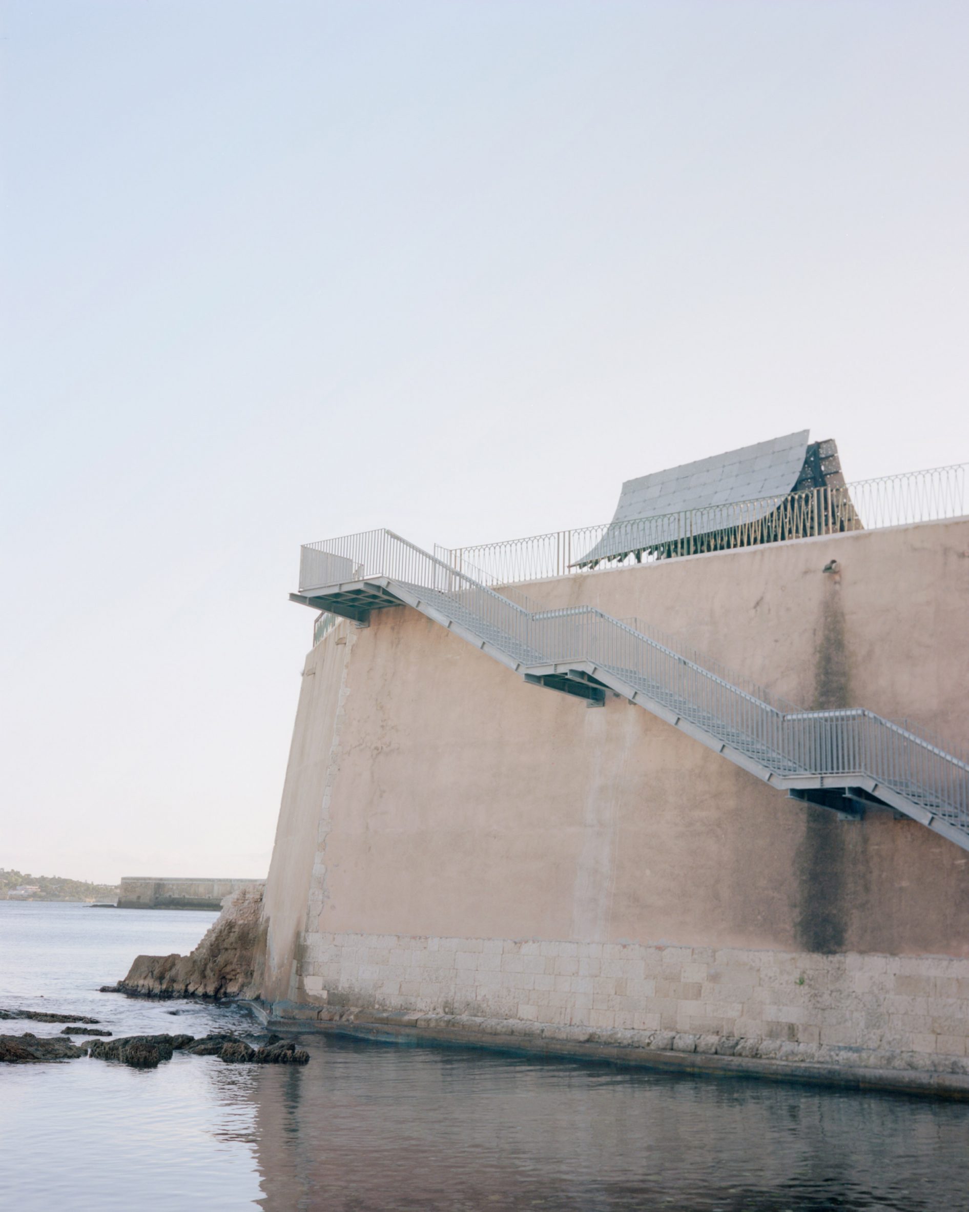 Pavilion overlooking Ionian Sea