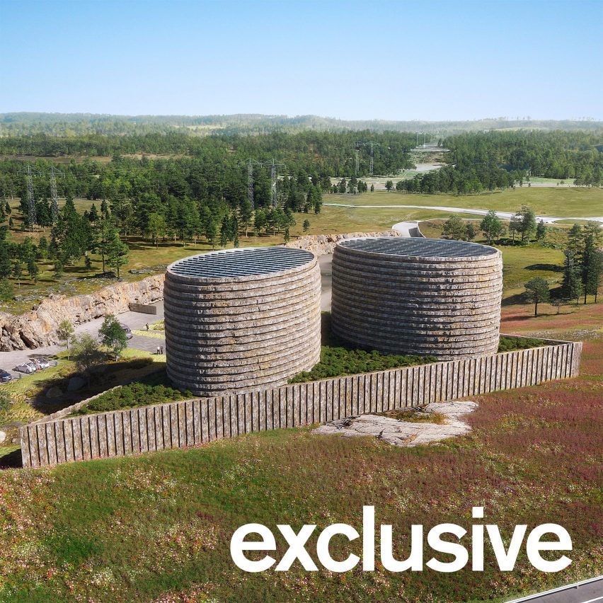 Carl Fredrik Svenstedt Architects designs structural stone data centre in Sweden