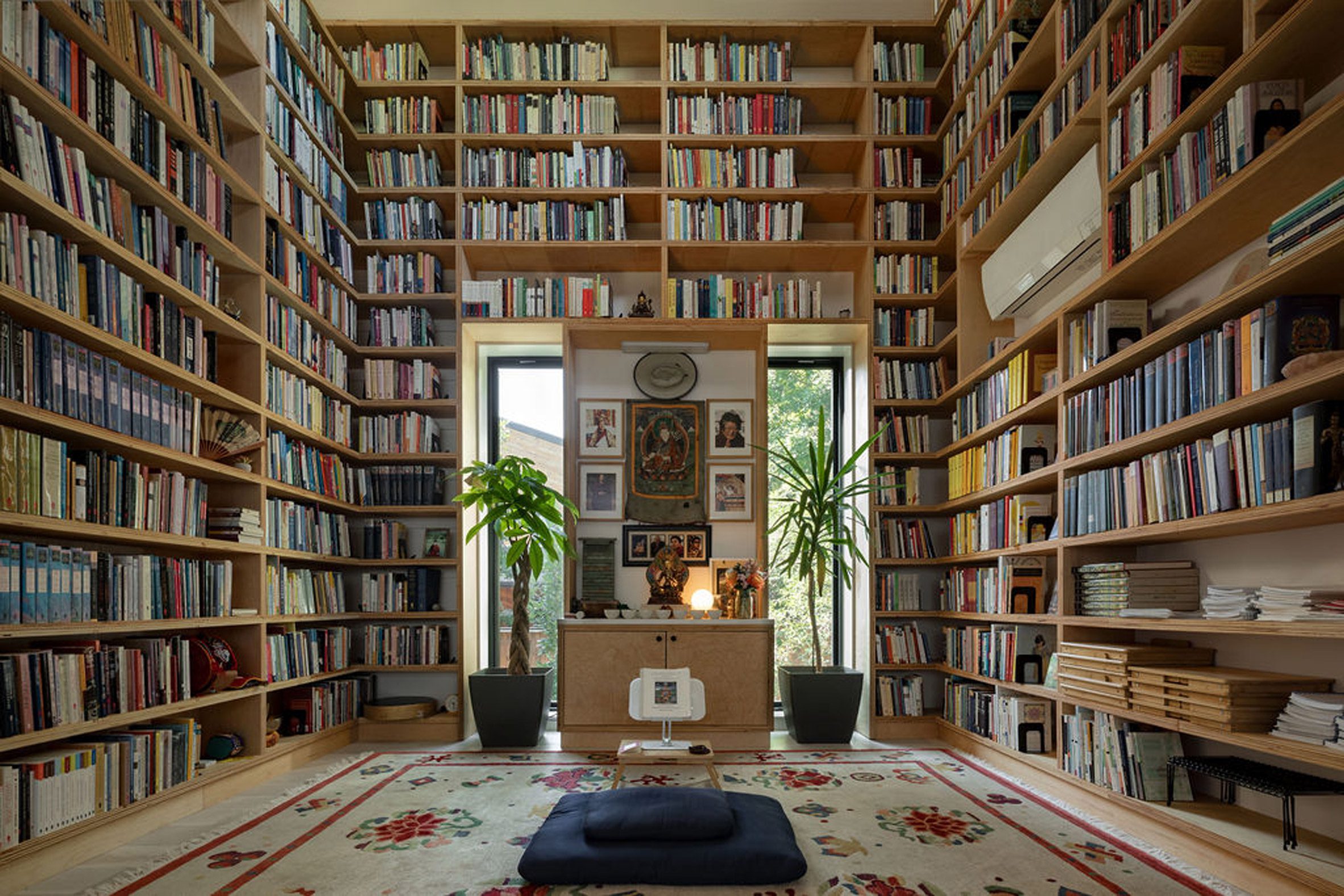 Library in Colorado house