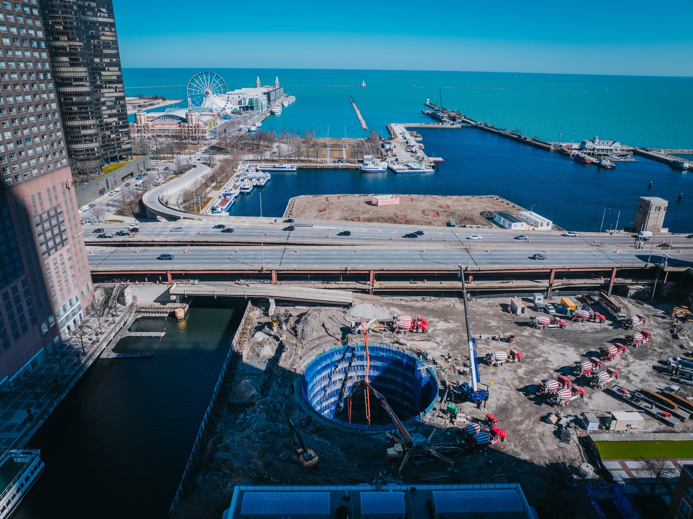 Chicago Spire site