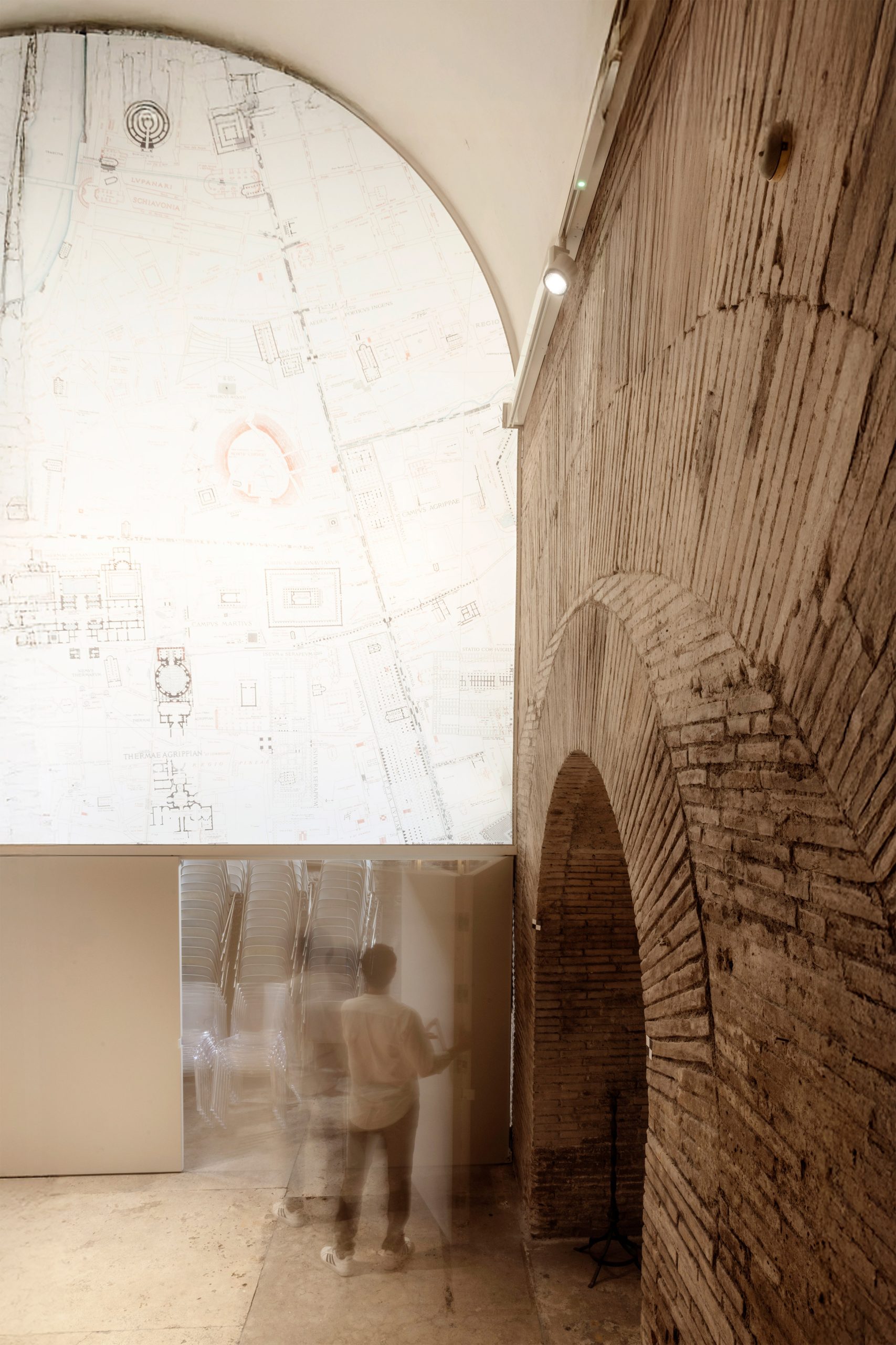 Inside the Basilica of Neptune