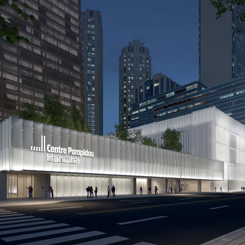 Visuals of Centre Pompidou Hanwha in Seoul revealed ahead of opening