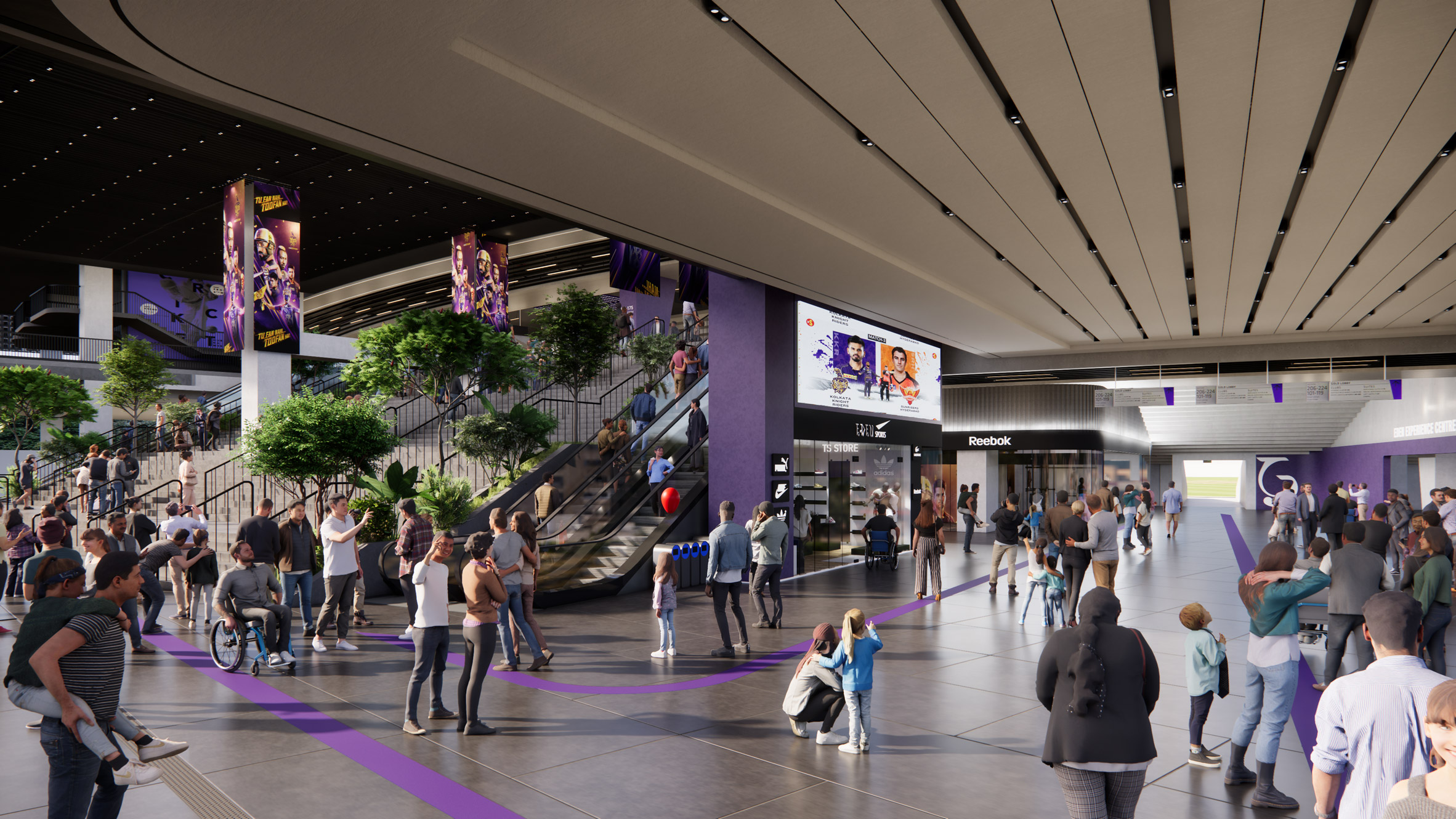 Eden Gardens by Populous