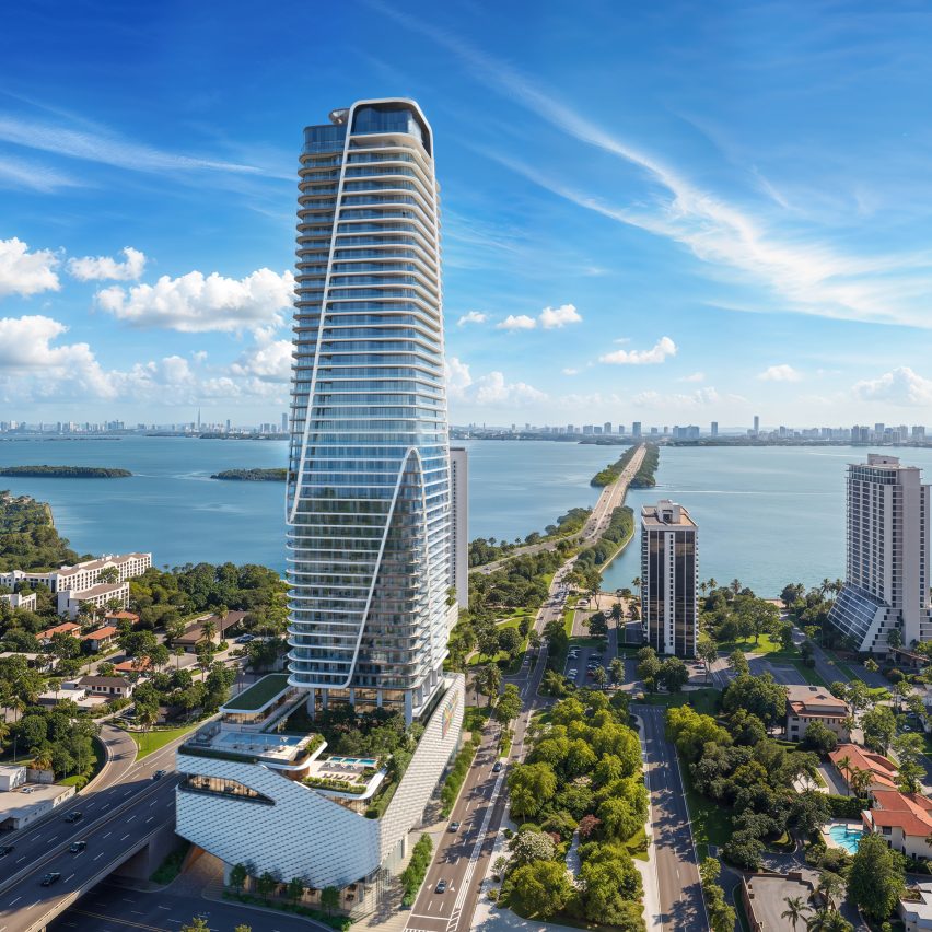 KPF, ODP and Patricia Urquiola designing “White Lotus” resort skyscraper in Miami