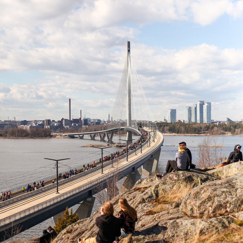Finland’s longest bridge reaches completion in Helsinki