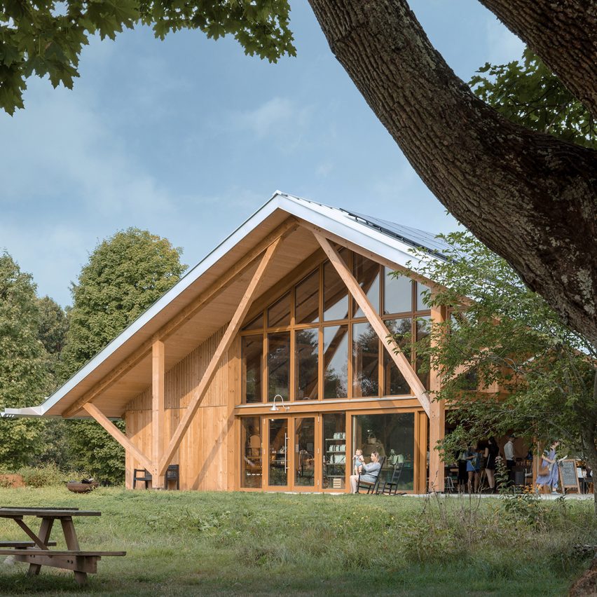 Payette creates timber farm stand “rooted in the rhythms of New England”