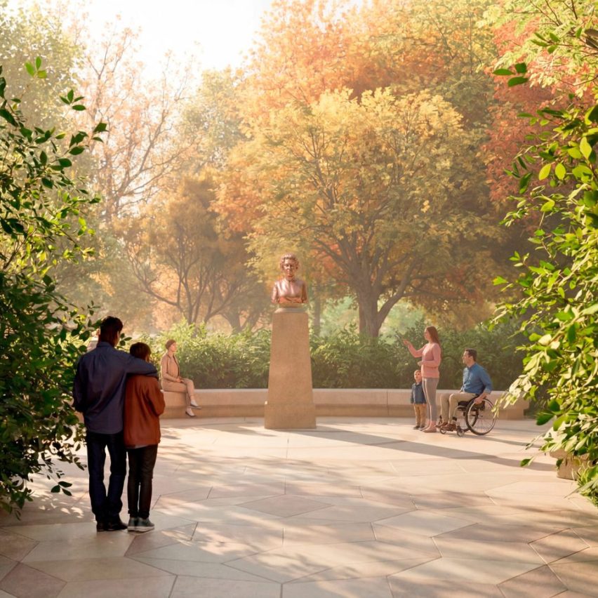 Dezeen Agenda features final plans for Queen Elizabeth II memorial