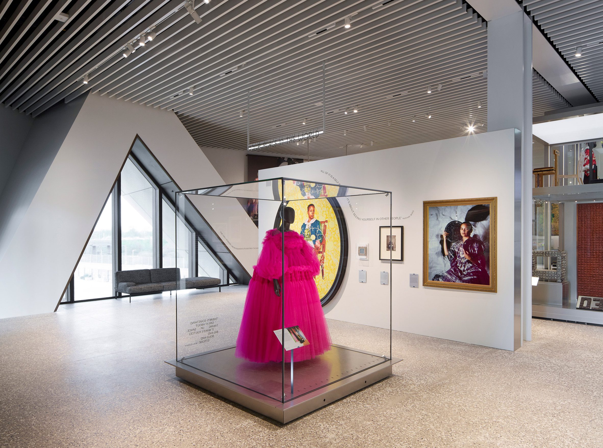 Interior of V&A East Museum in London by O'Donnell + Tuomey