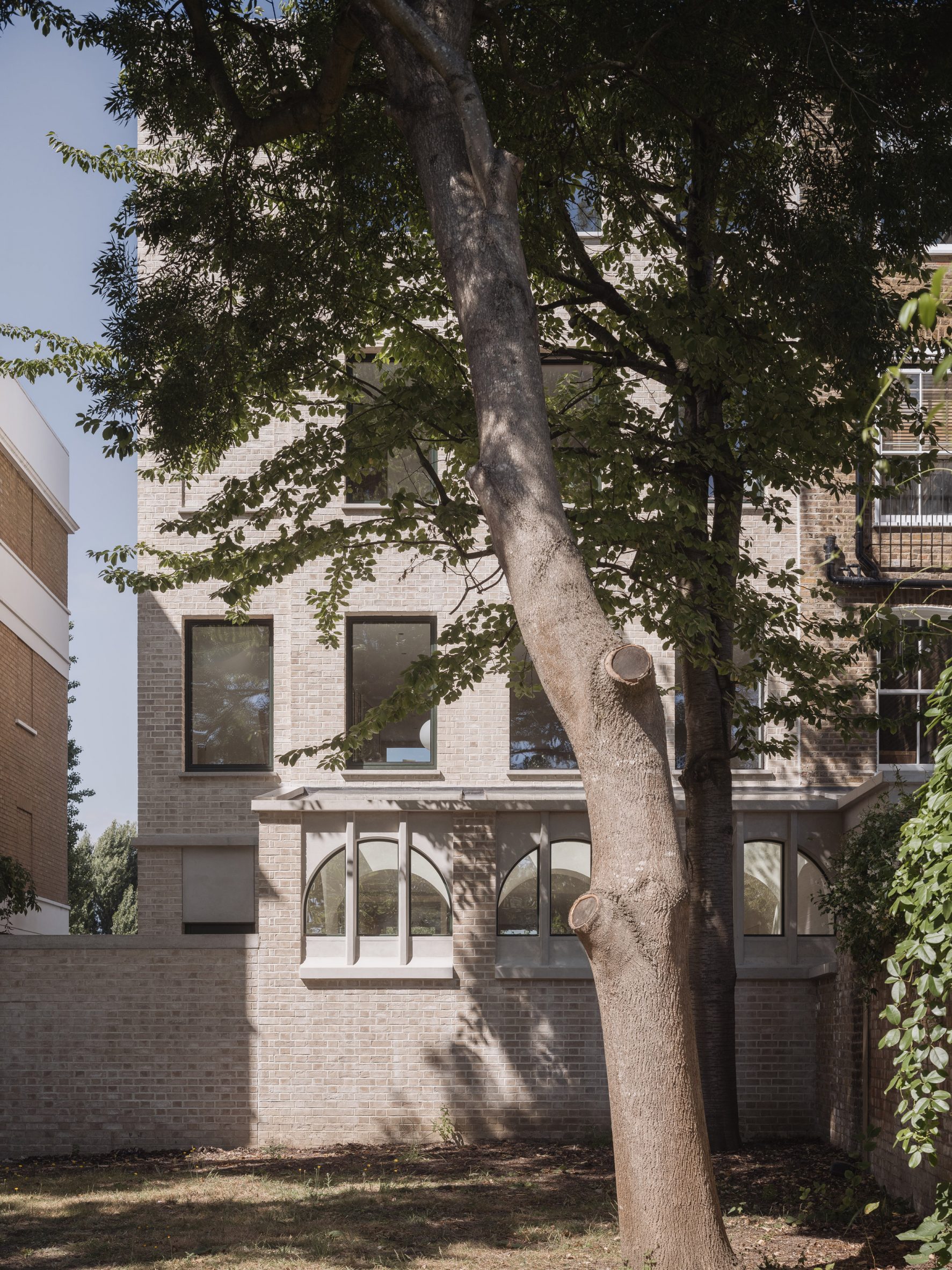 Goldstein Heather West London House yellow brick facade