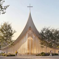 Render of the Ambrosian Monastery in Milan by Stefano Boeri Architetti