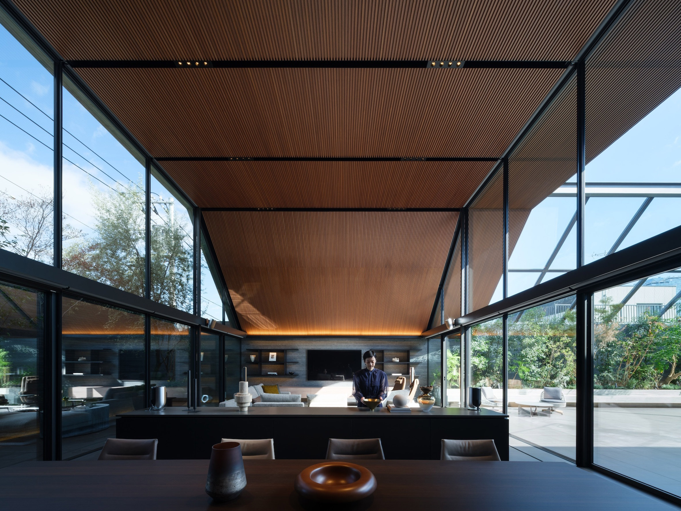 Living space at Eternity by Apollo Architects & Associates