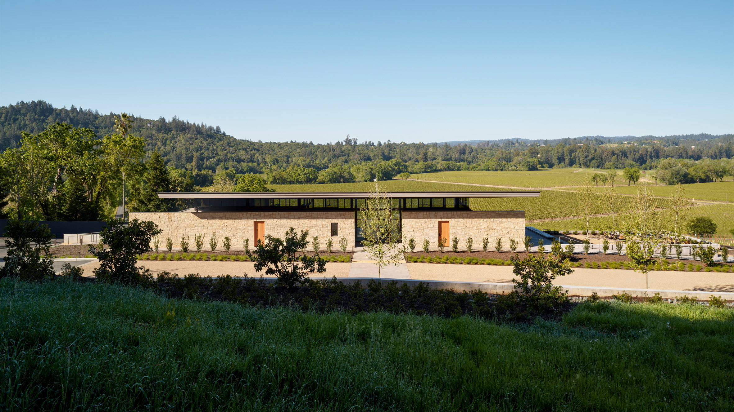 Auteur Russian River winery in California by Bohlin Cywinski Jackon
