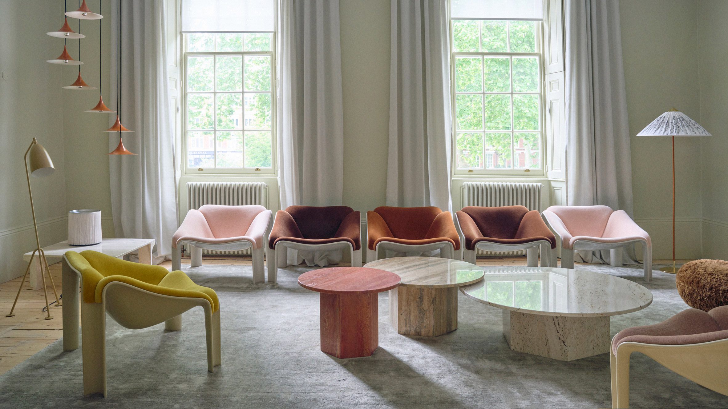 Gubi's F300 chair at Clerkenwell Design Week